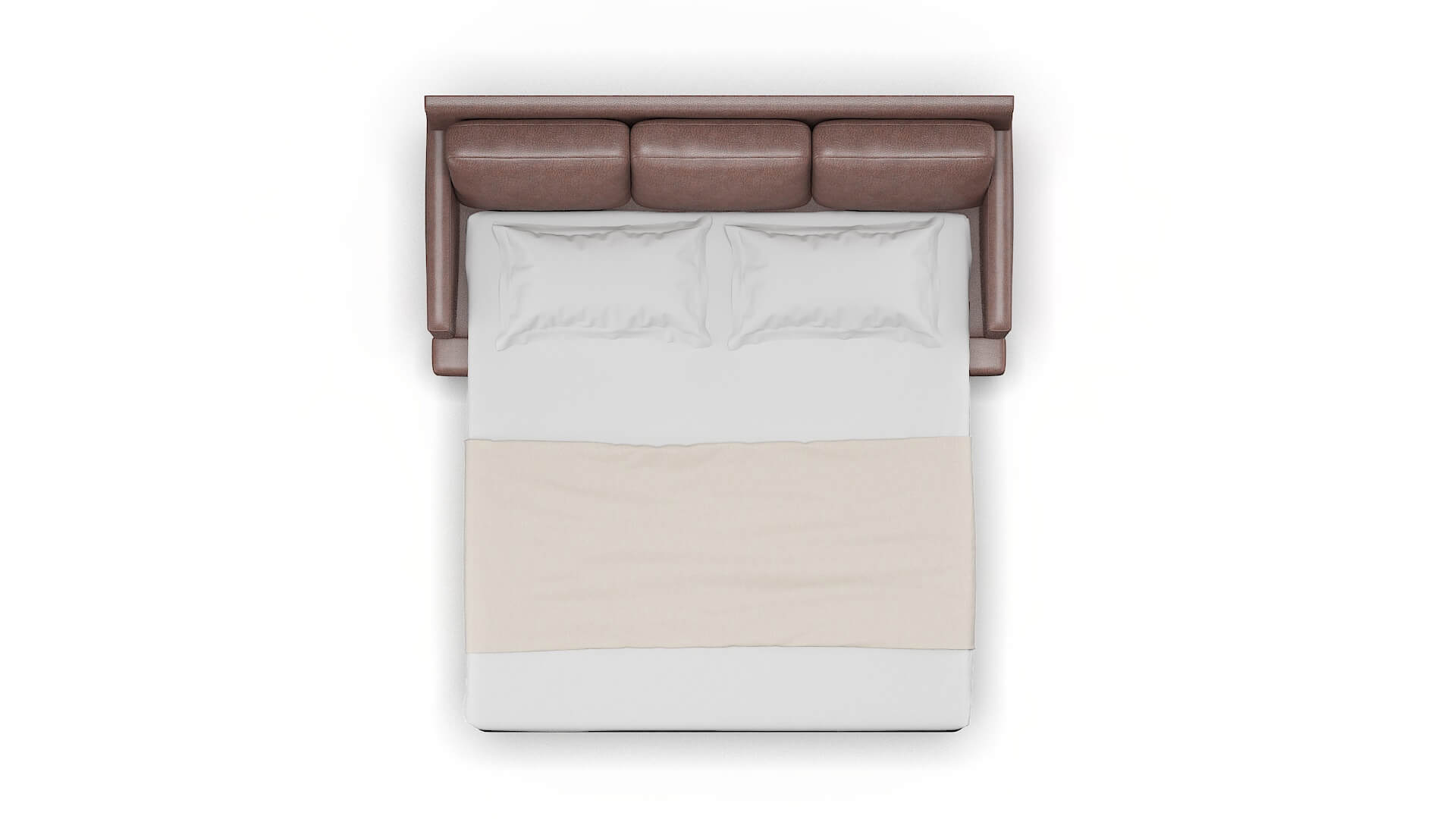 Marseille Ford Brown Sofa Sleeper Espresso legs 3