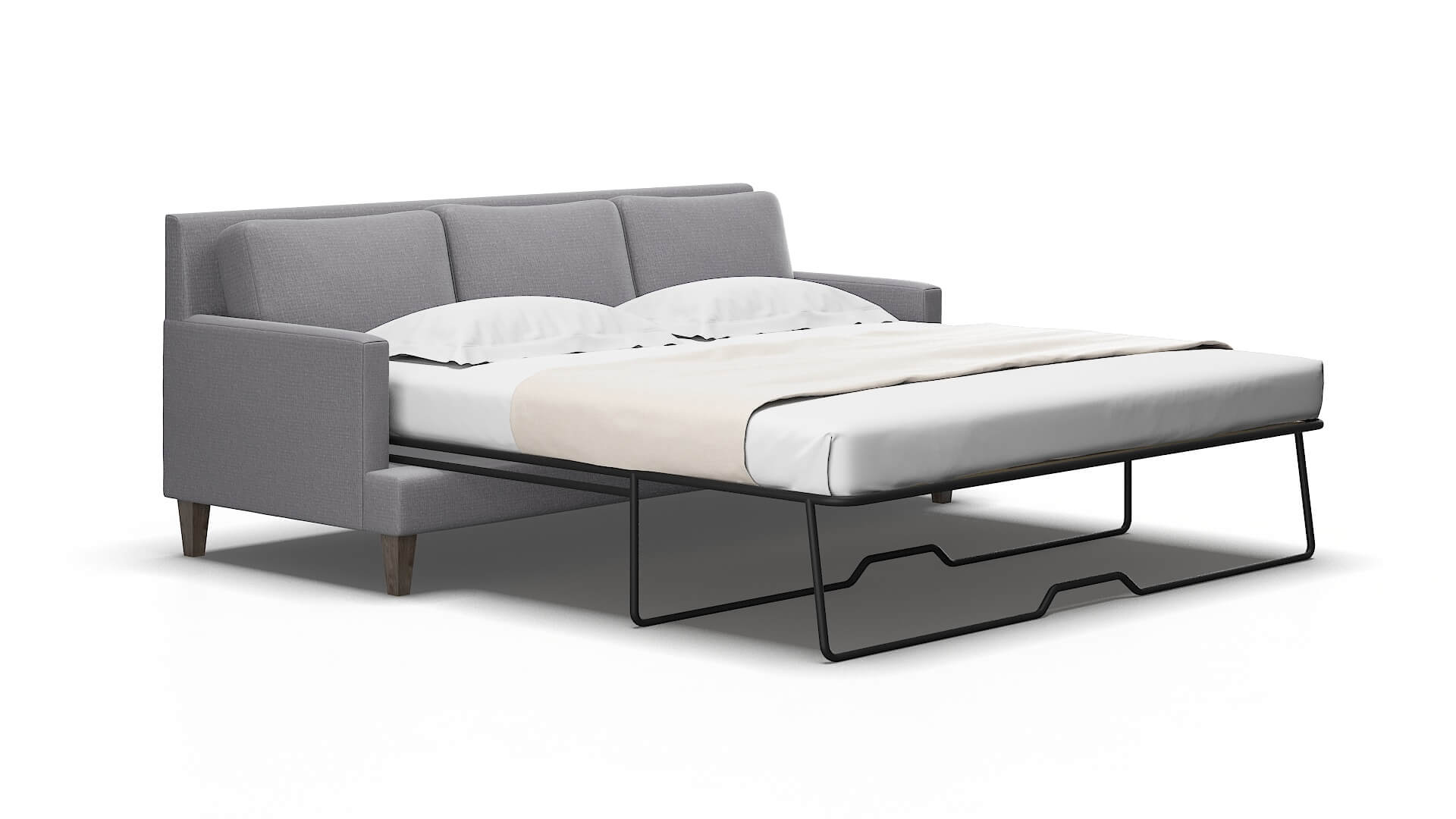Marseille Insight denim Sofa sleeper Espresso Legs  2