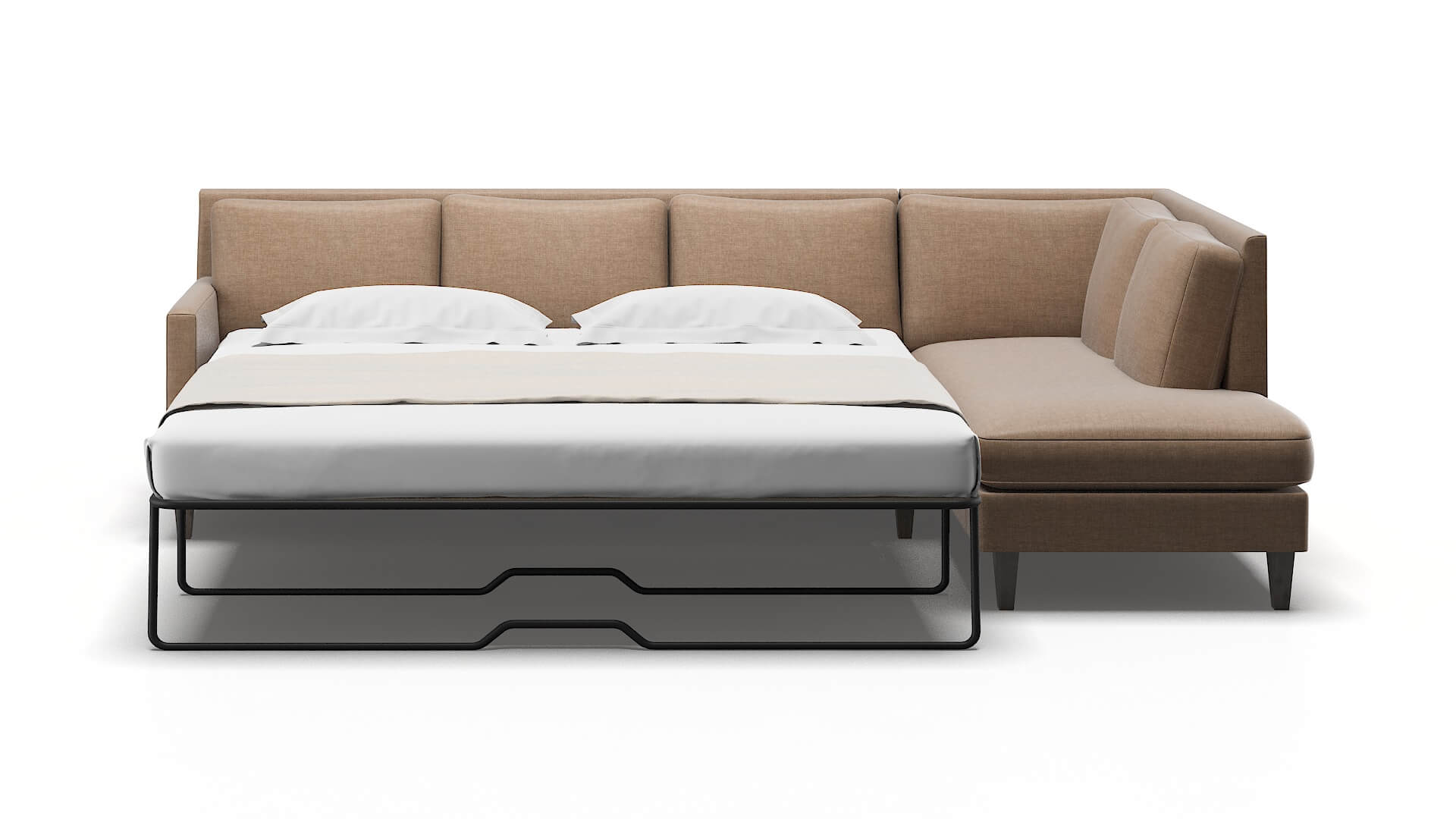 Marseille Keylargo Mink Panel Sleeper Espresso legs 1