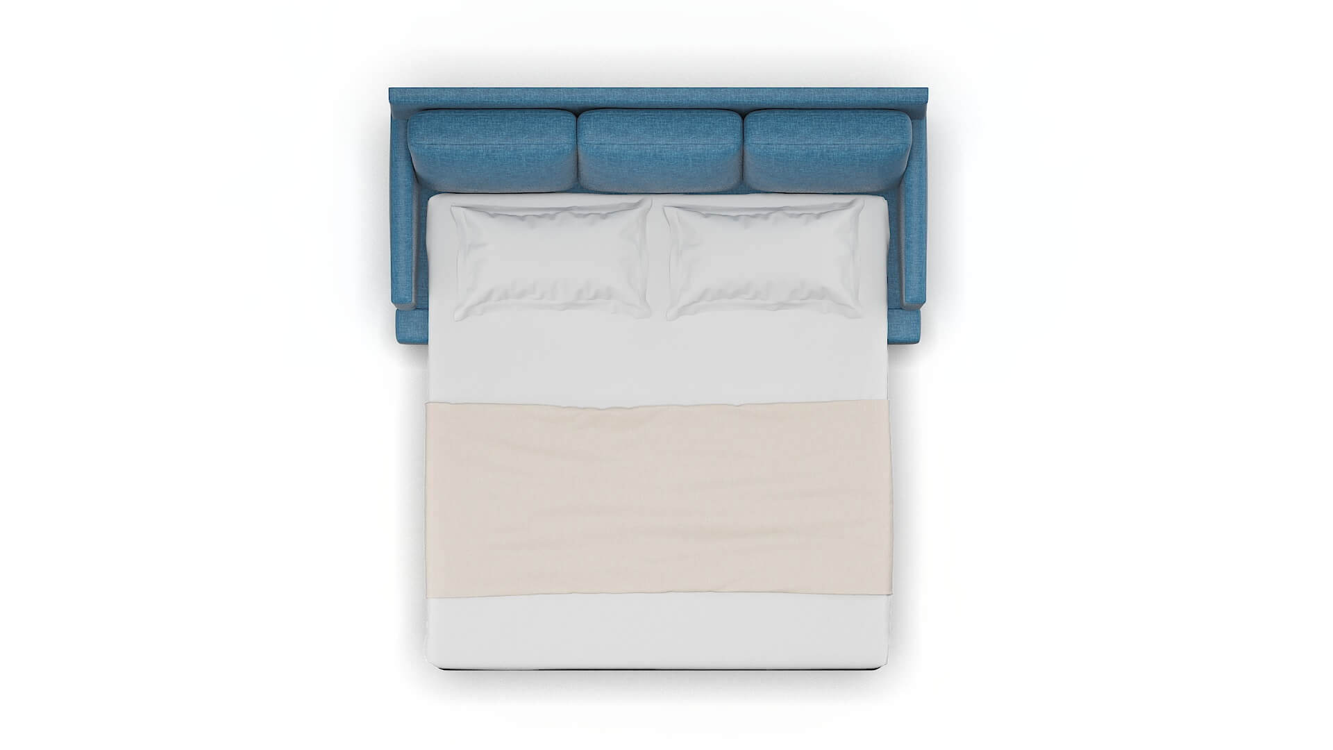 Marseille Keylargo Ocean Sofa Sleeper Espresso legs 3