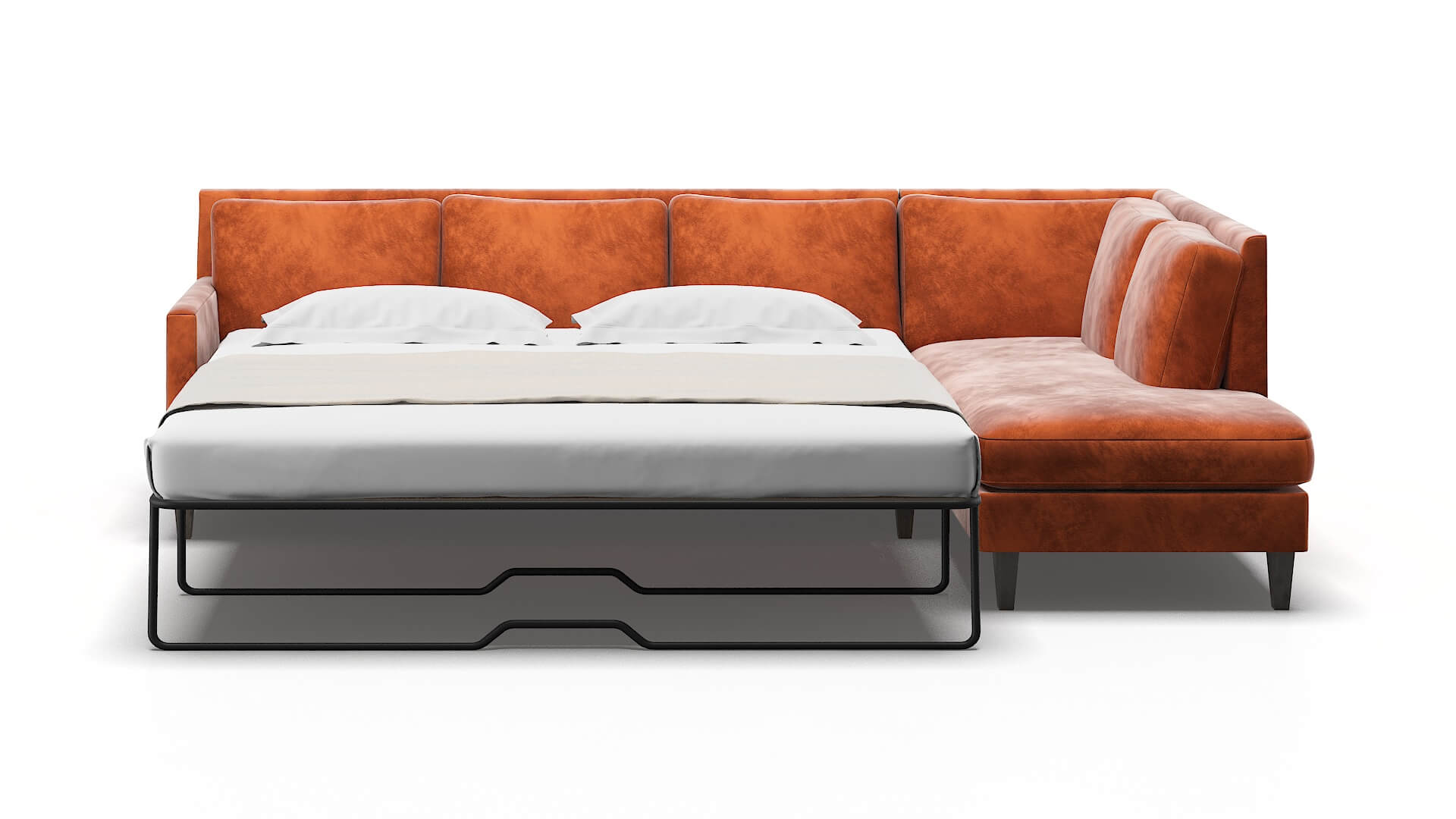 Marseille Loft Copper Panel Sleeper Espresso legs 1