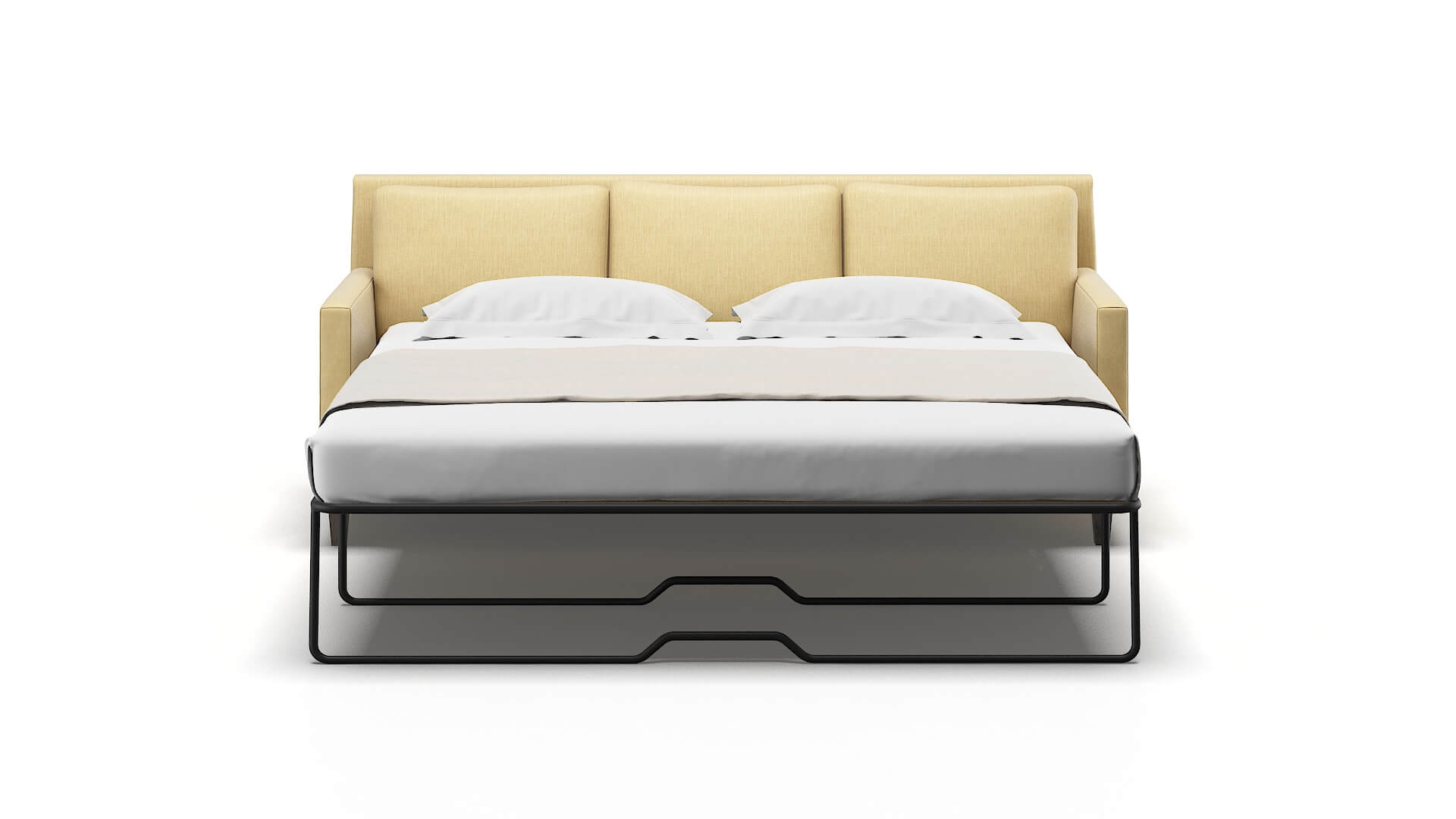 Marseille Malibu Maize Sofa Sleeper Espresso legs 1