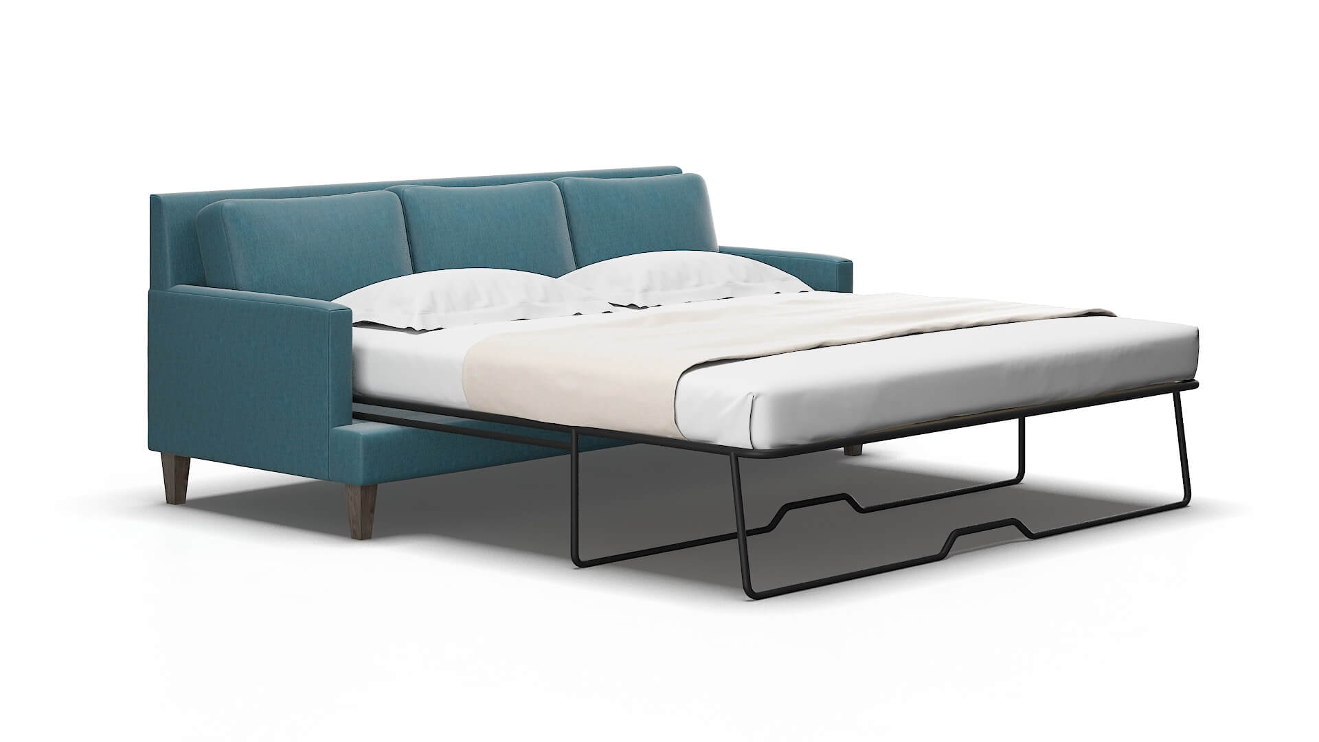Marseille Naples slate Sofa sleeper Espresso Legs  2