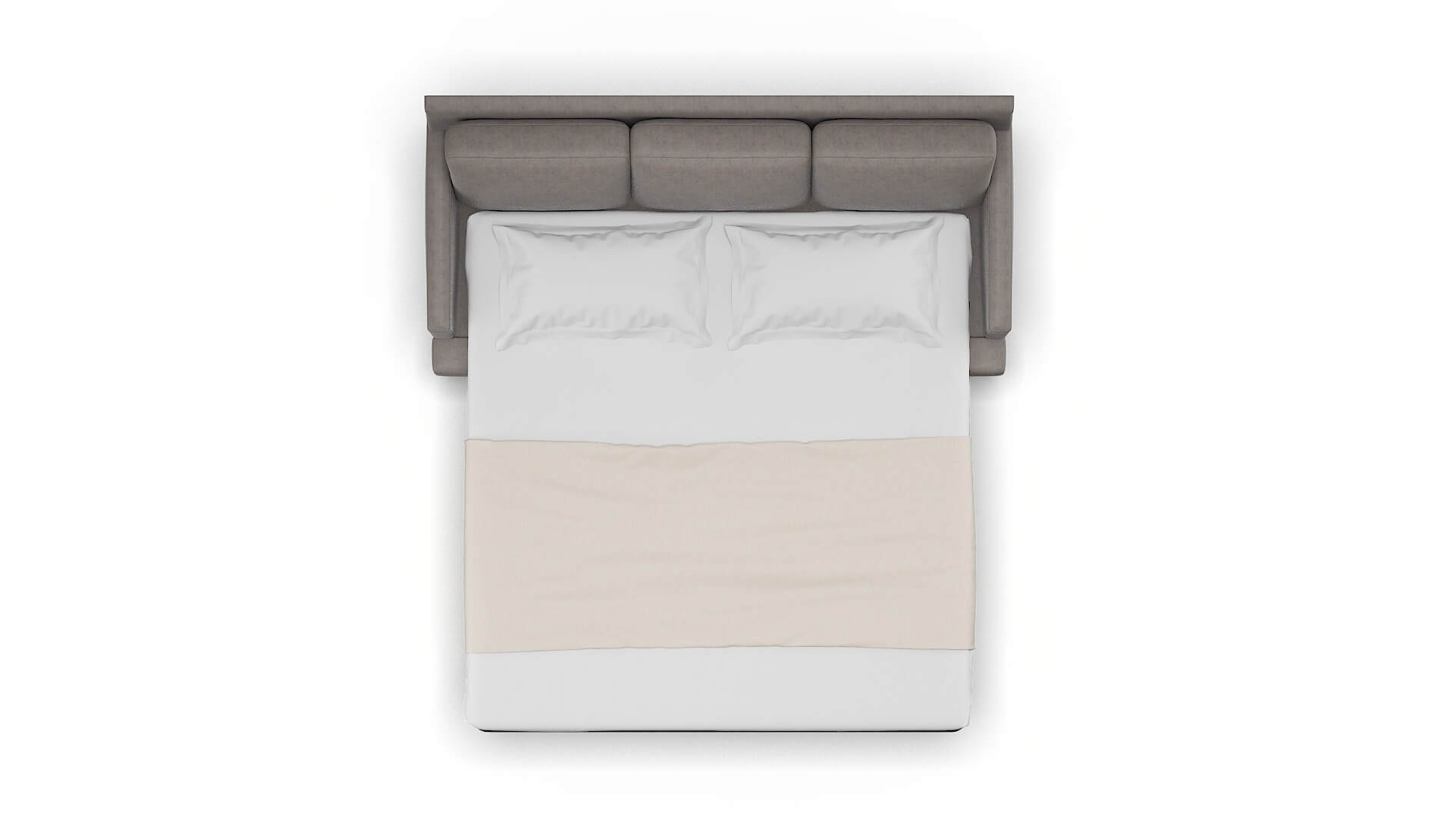 Marseille Noble Otter Sofa Sleeper Espresso legs 3