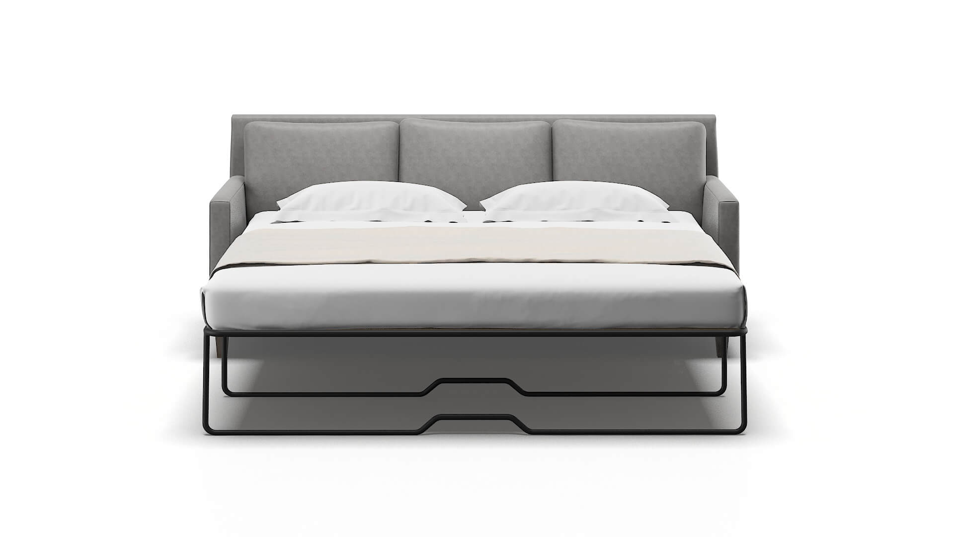 Marseille Noble Smoke Sofa Sleeper Espresso legs 1