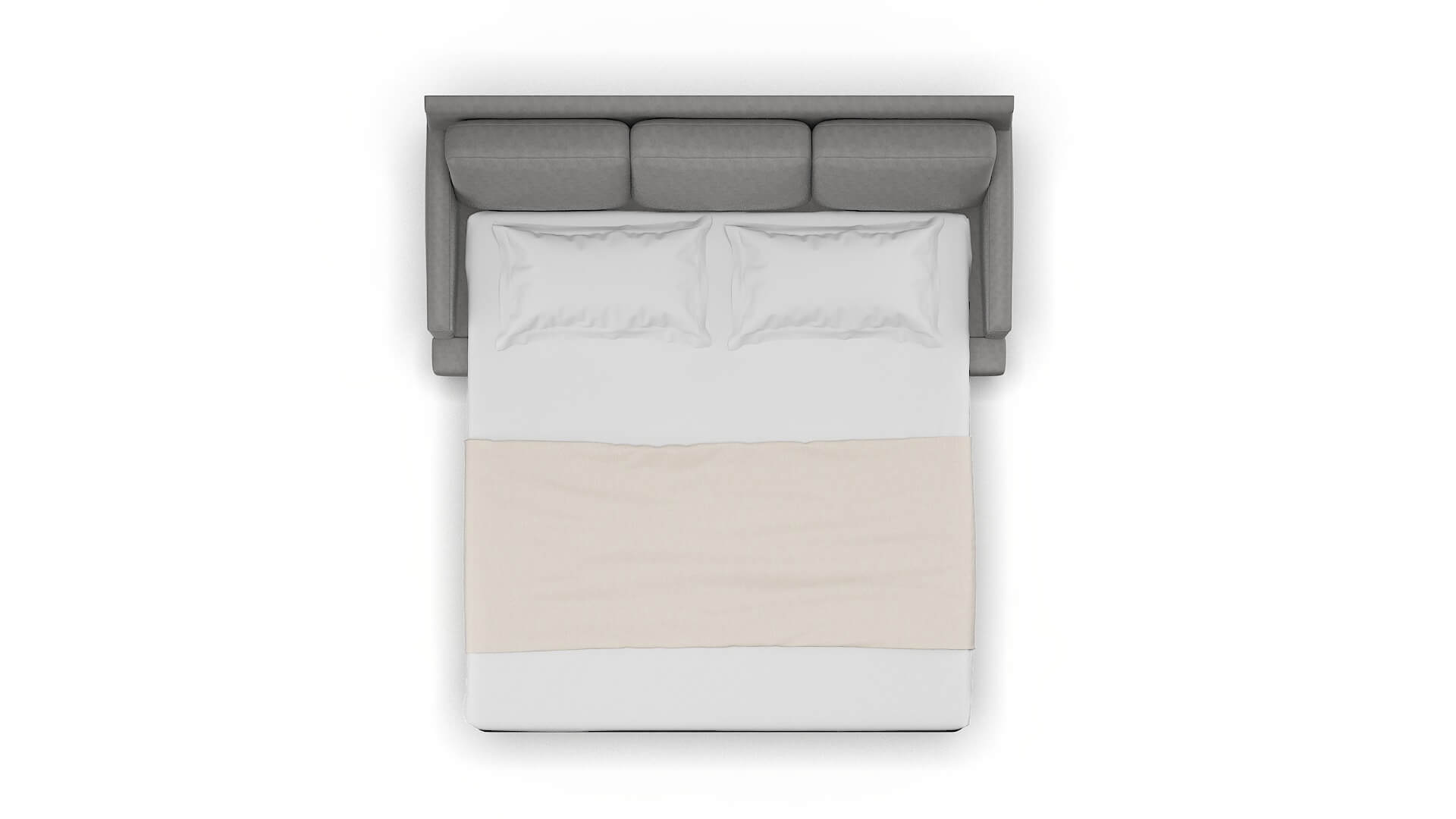 Marseille Noble Smoke Sofa Sleeper Espresso legs 3