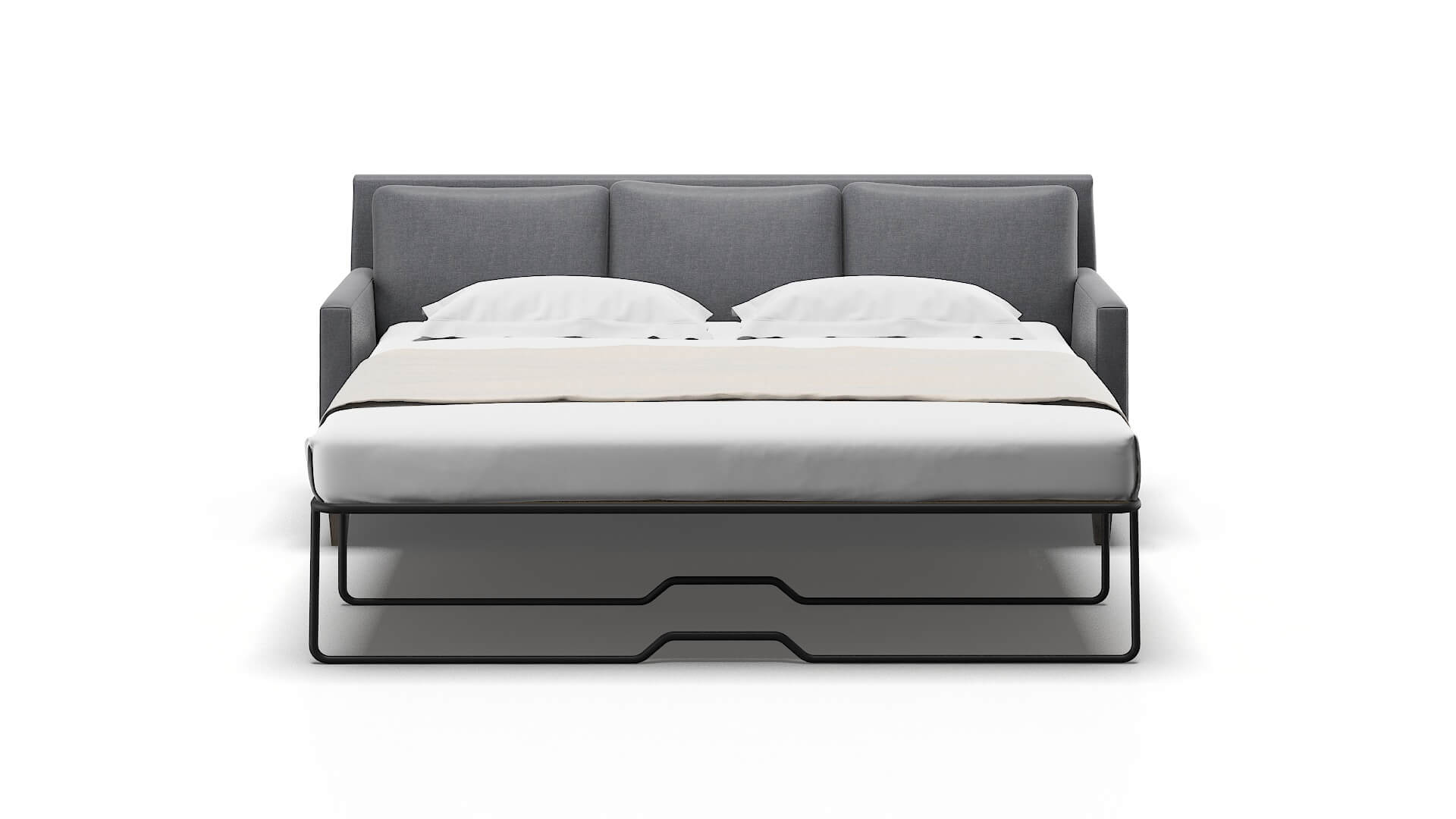 Marseille Notion Graphite Sofa Sleeper Espresso legs 1