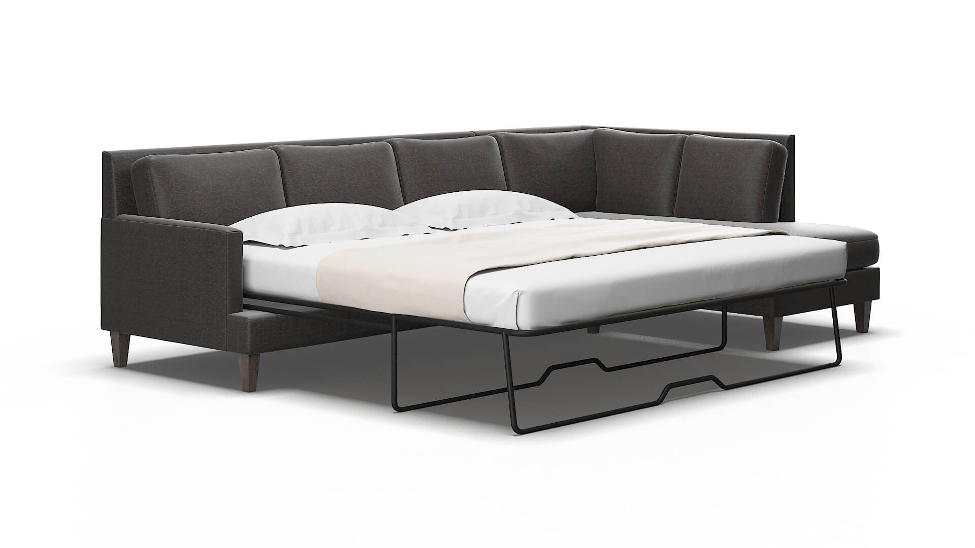 Marseille Phoenix chocolate Panel sleeper Espresso Legs  2