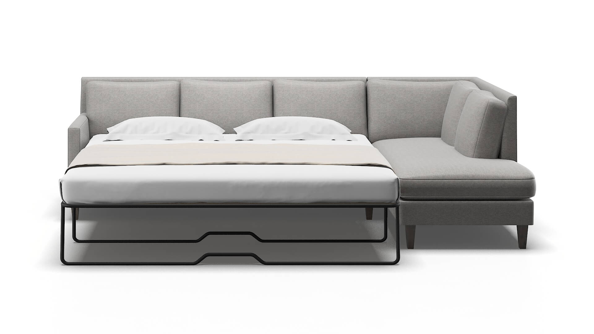 Marseille Phoenix Smoke Panel Sleeper Espresso legs 1