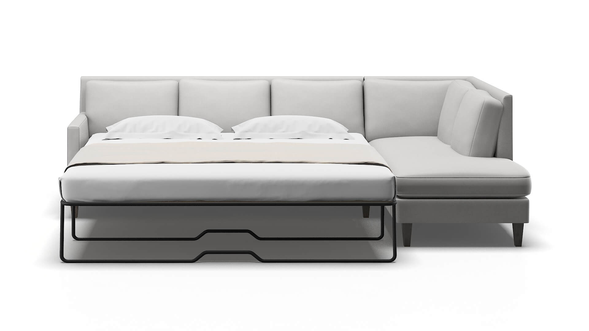 Marseille Prisma Steam Panel Sleeper Espresso legs 1