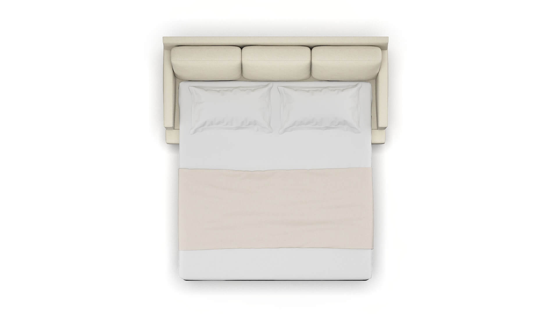 Marseille Redondo Oyster Sofa Sleeper Espresso legs 3