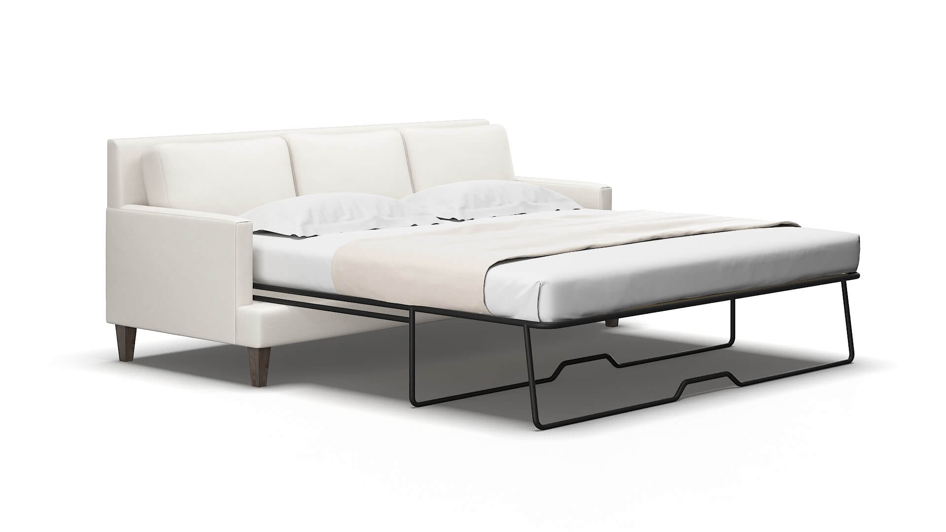 Marseille Redondo pearl Sofa sleeper Espresso Legs  2