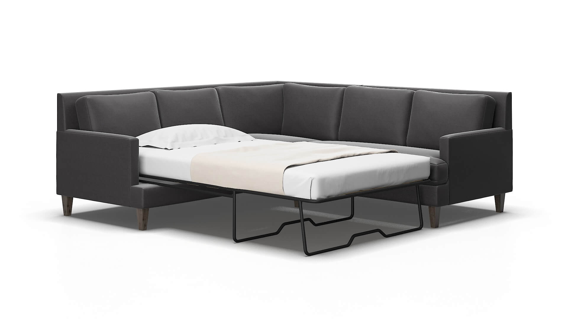 Marseille Royale eclipse Sectional sleeper Espresso Legs  2