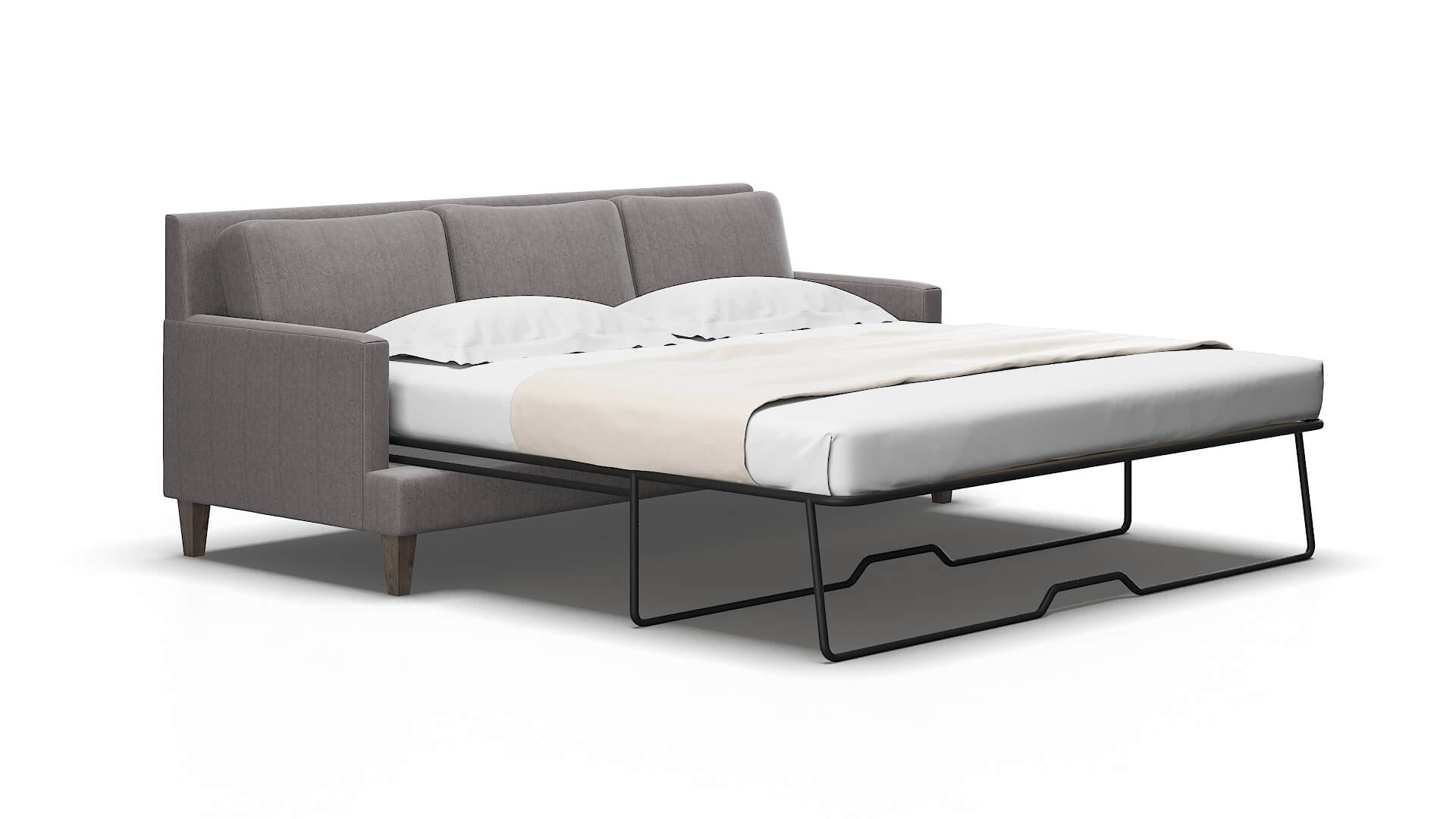 Marseille Sasha Granite Sofa Sleeper Espresso legs 2