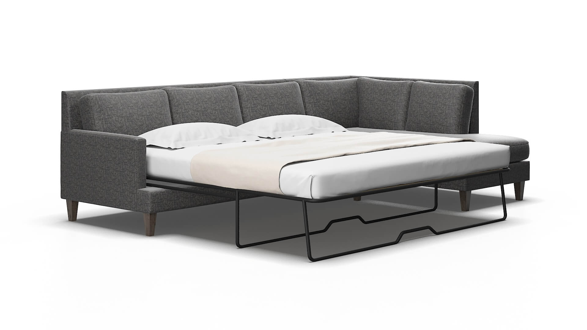 Marseille Sosoftness 51 Panel Sleeper espresso legs 2