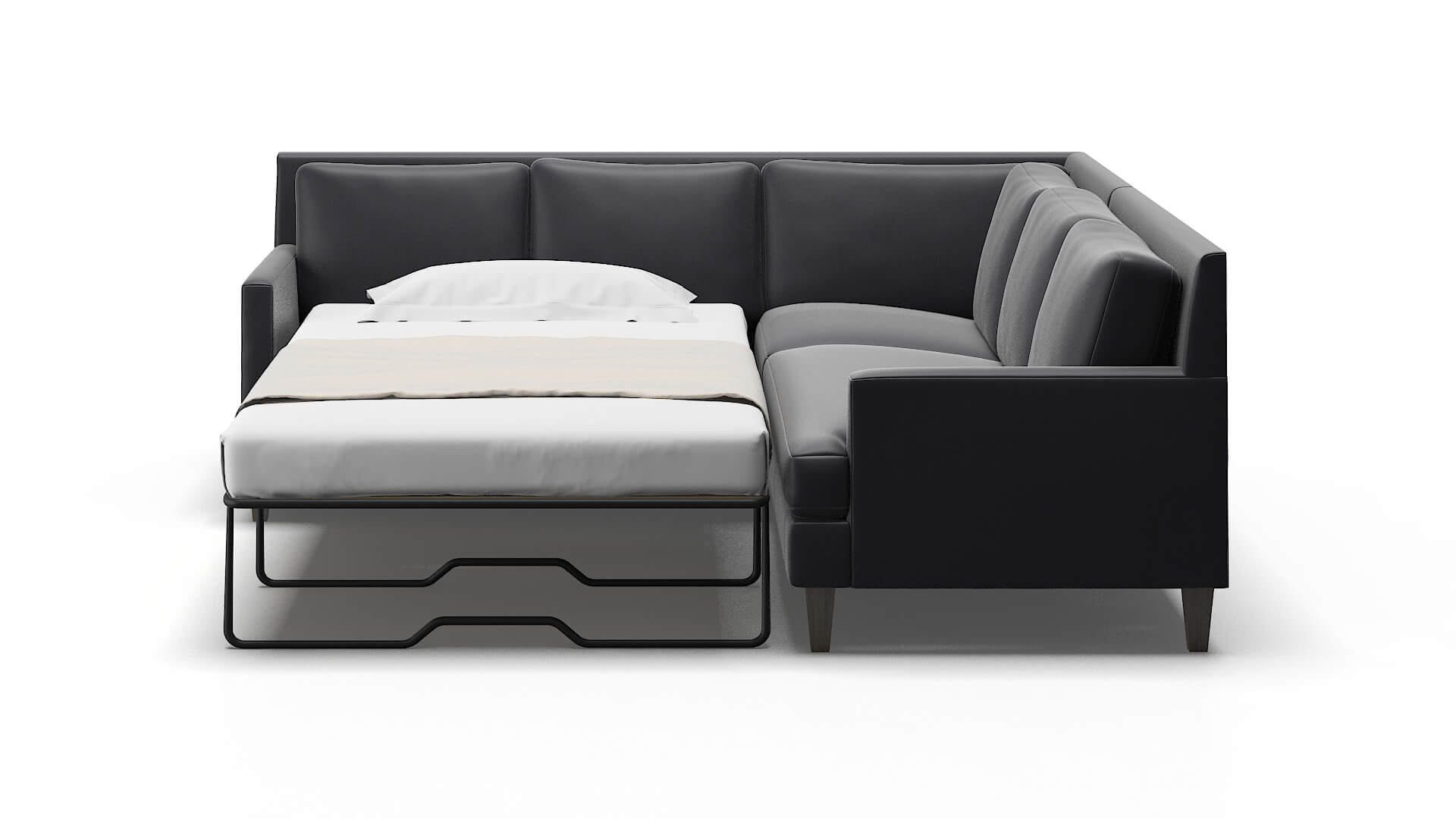 Marseille Urban_d Eclipse Sectional Sleeper Espresso legs 1