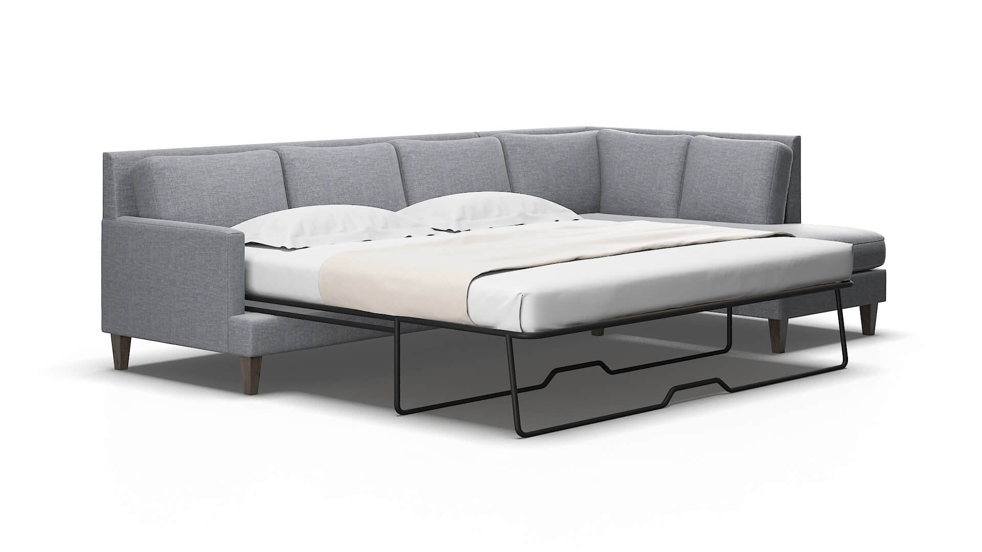 Marseille Venus mist Panel sleeper Espresso Legs  2