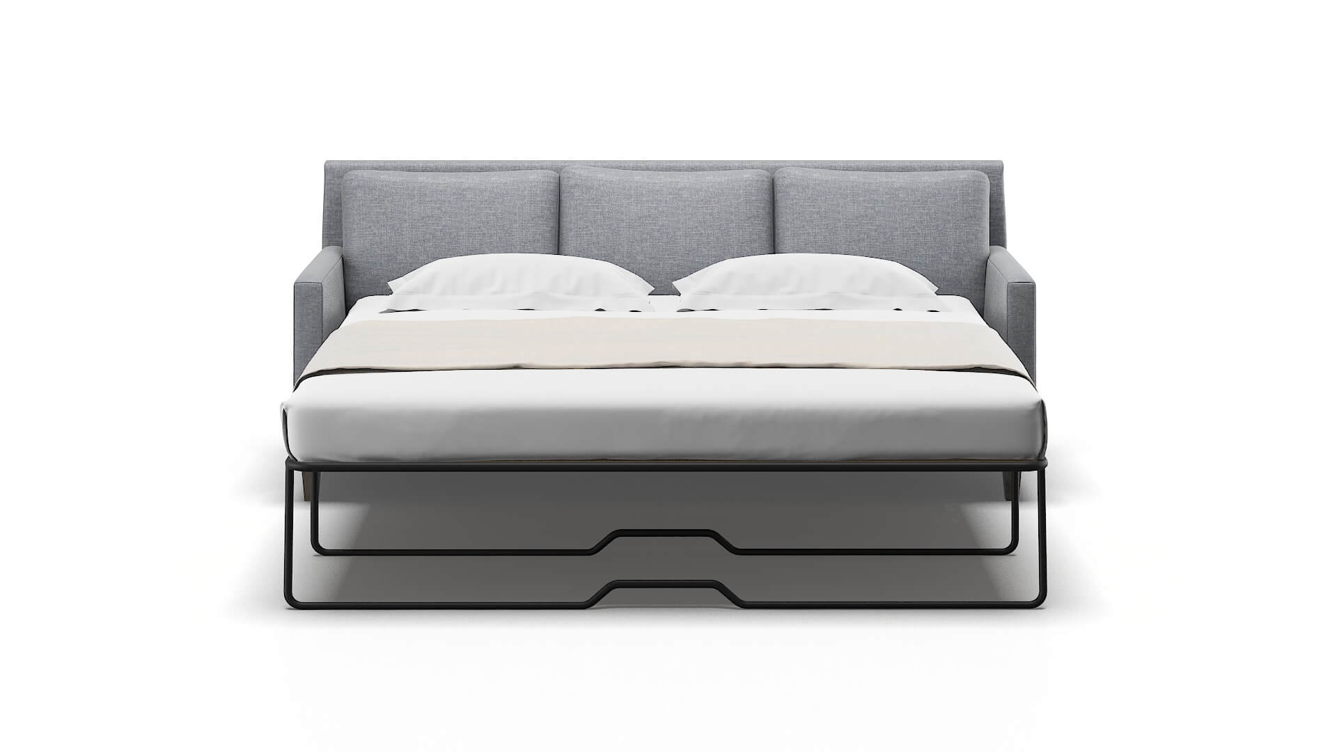 Marseille Venus Mist Sofa Sleeper Espresso legs 1