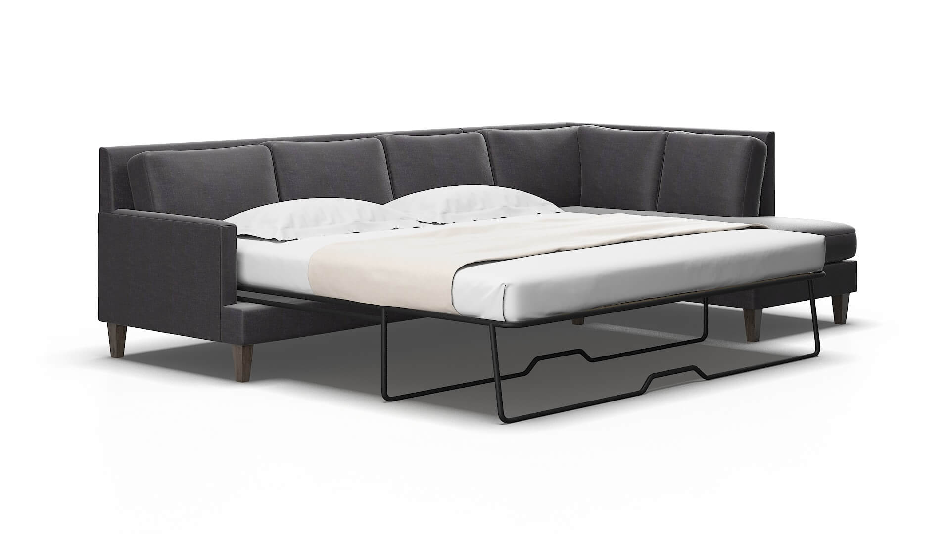 Marseille Venus onyx Panel sleeper Espresso Legs  2