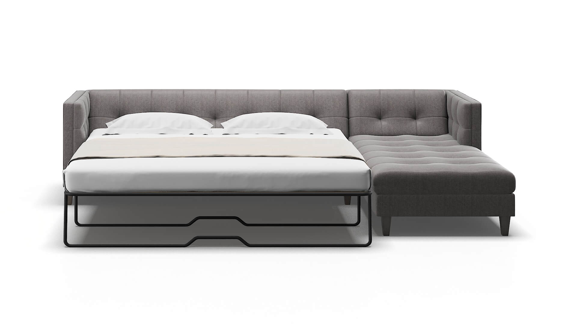 Messina Atlas_plz Silver Panel Sleeper Espresso legs 1