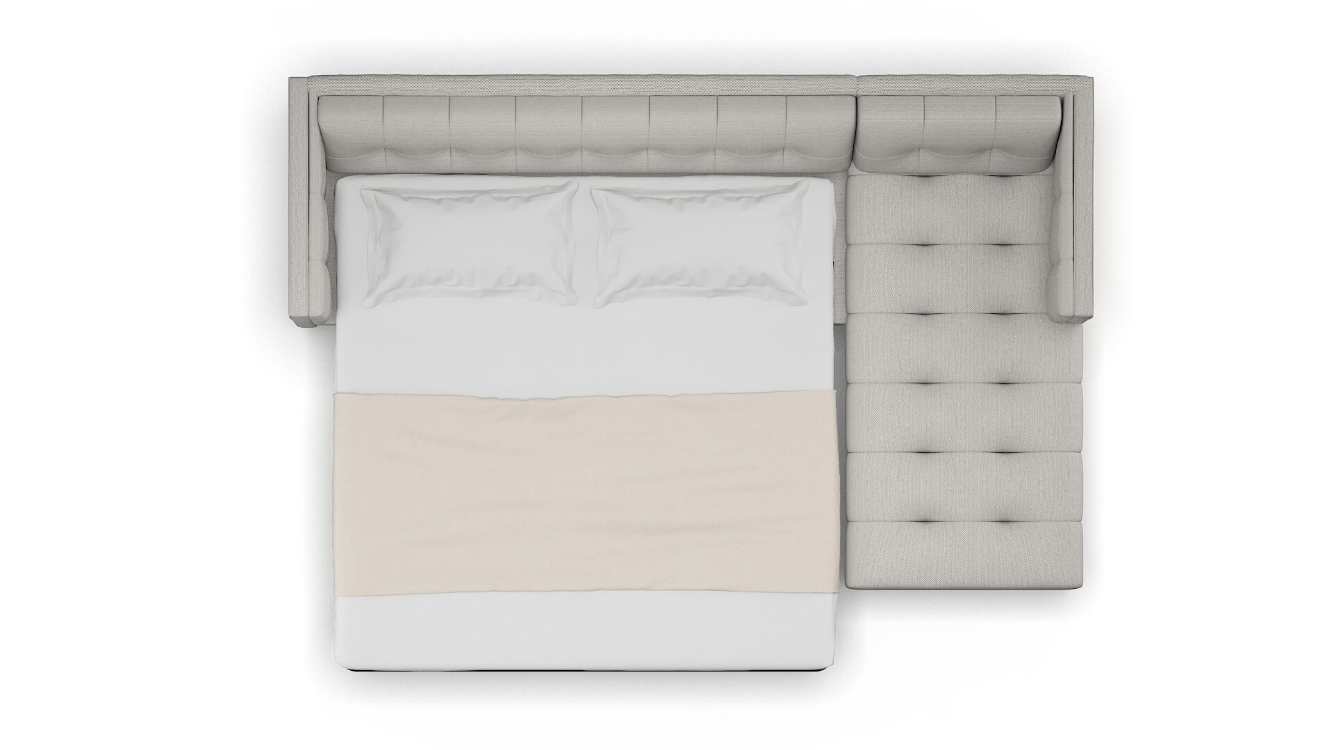 Messina Avenger Dolphin Panel Sleeper Espresso legs 3