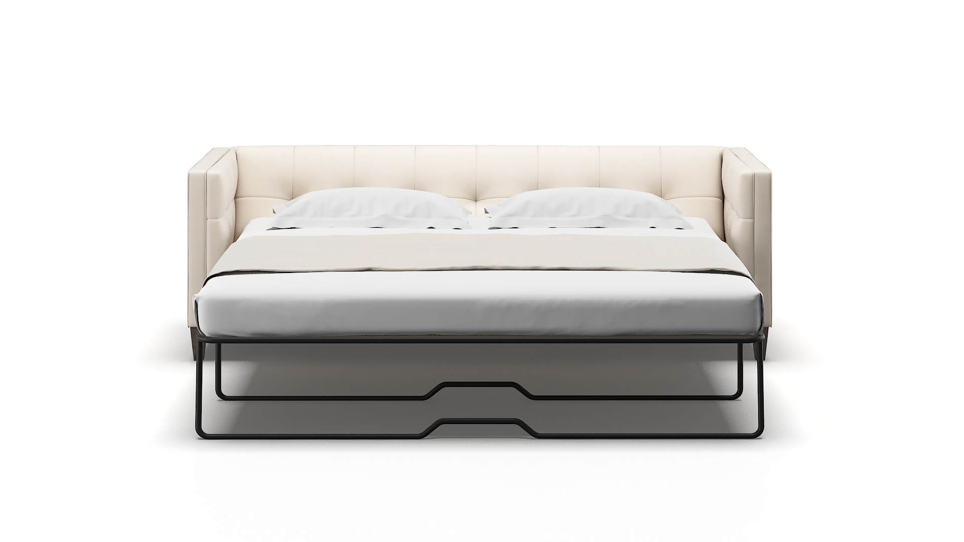 Messina Bella Buckwheat Sofa Sleeper Espresso legs 1