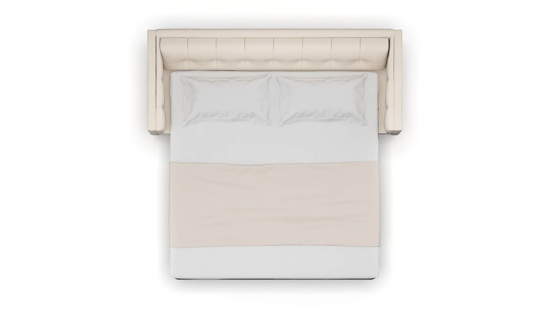 Messina Bella Buckwheat Sofa Sleeper Espresso legs 3