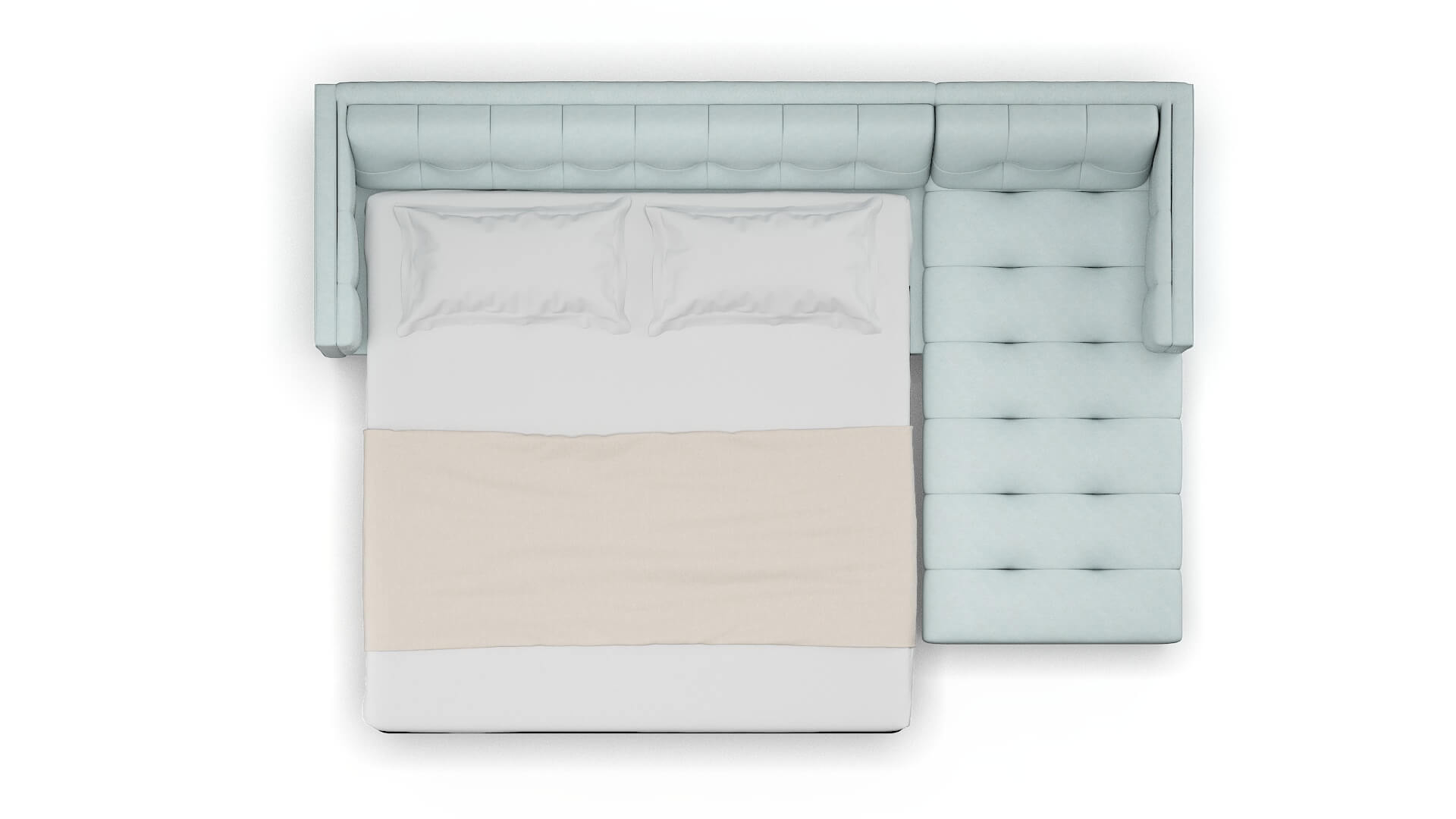 Messina Bella Skylight Panel Sleeper Espresso legs 3