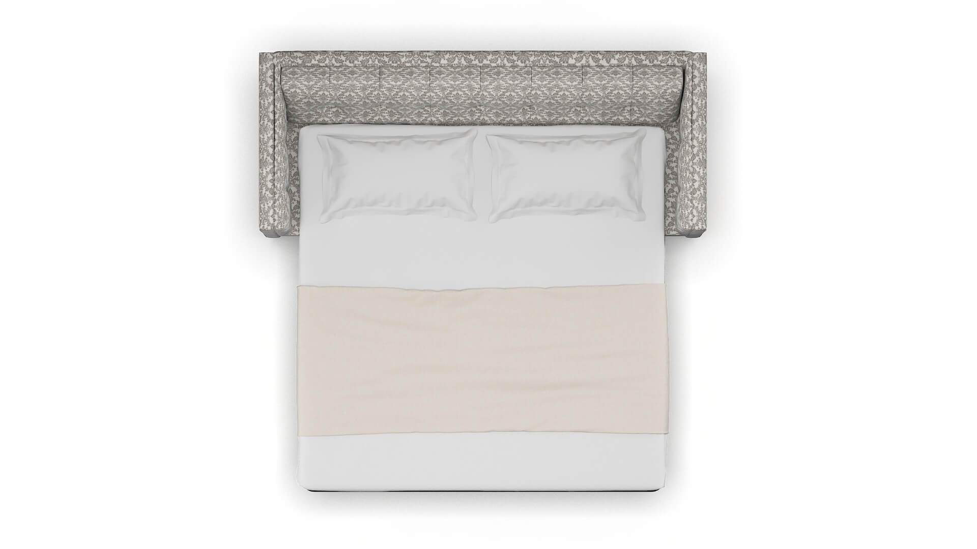 Messina Bergamo Dove Sofa Sleeper Espresso legs 3