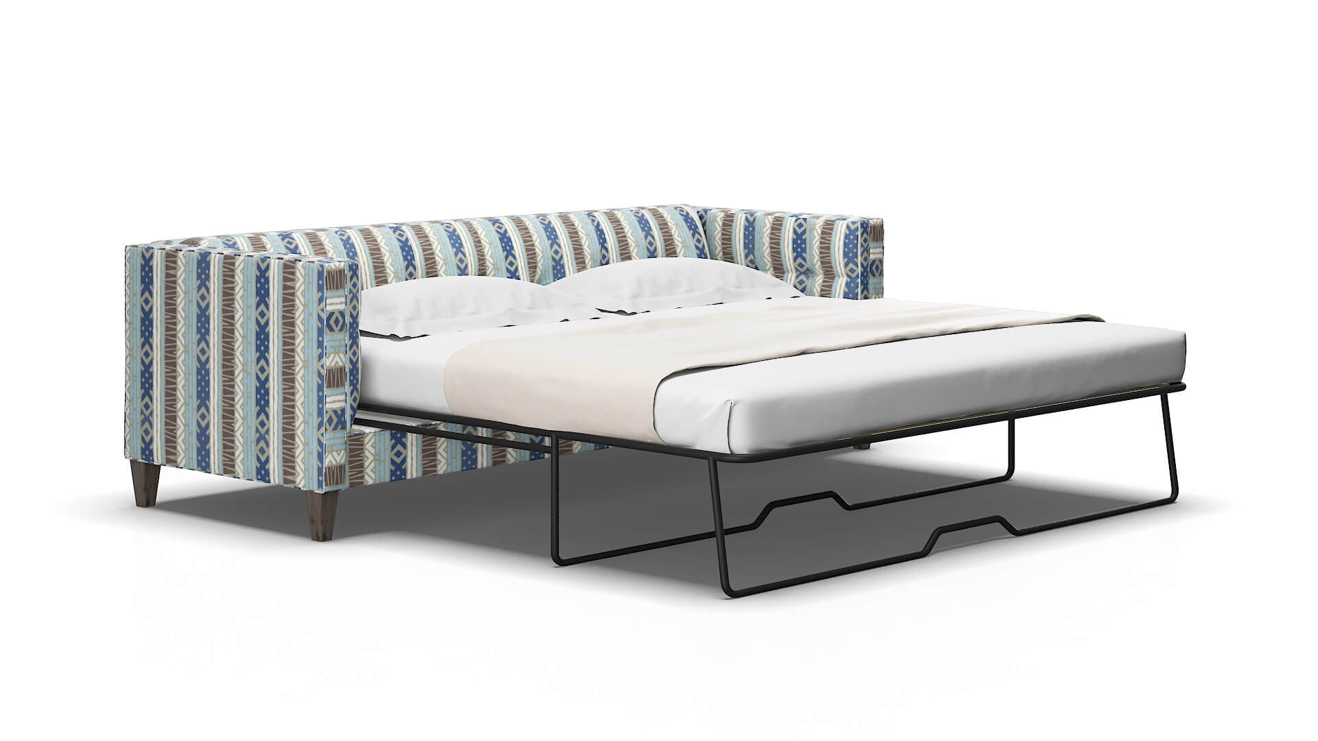 Messina Bodhi indigo Sofa sleeper Espresso Legs  2
