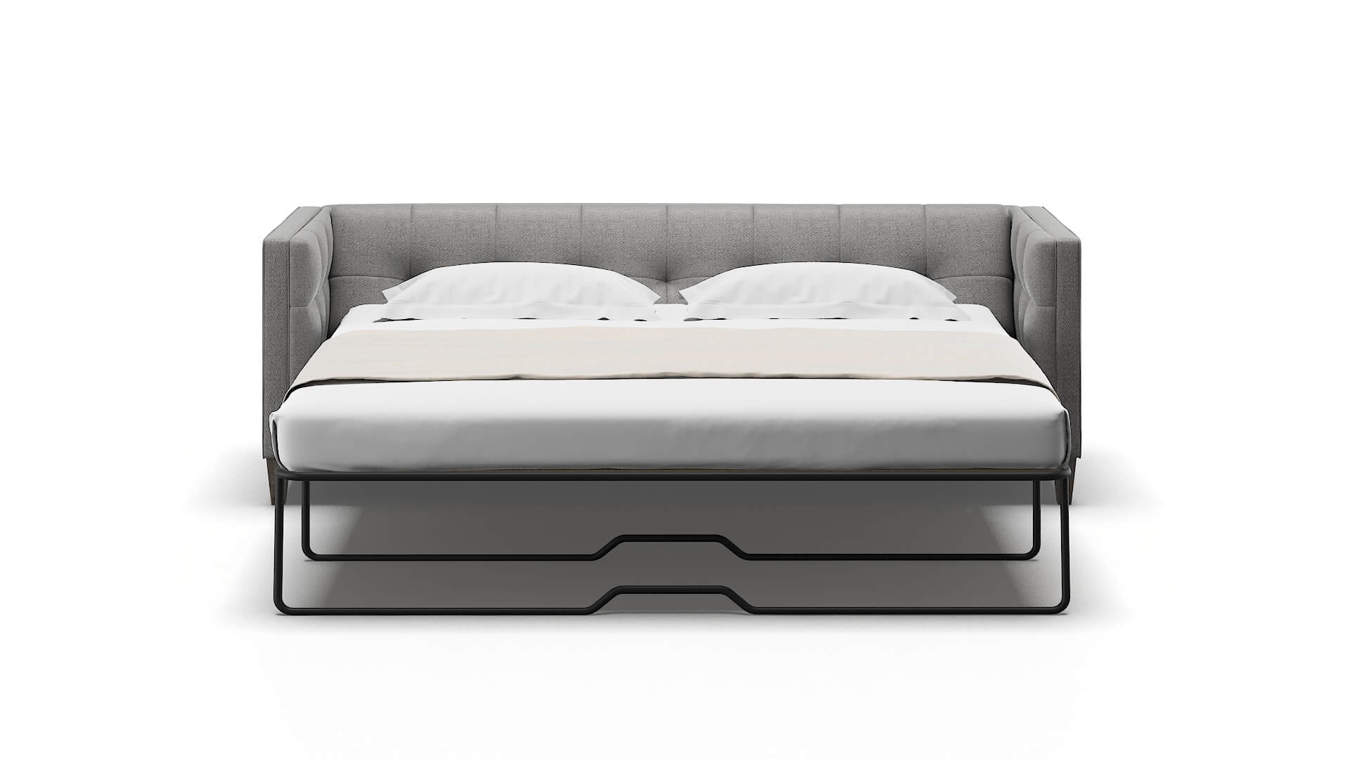 Messina Catalina Steel Sofa Sleeper Espresso legs 1