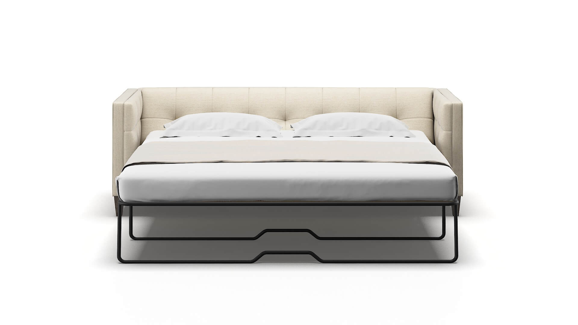 Messina Chance Sand Sofa Sleeper Espresso legs 1