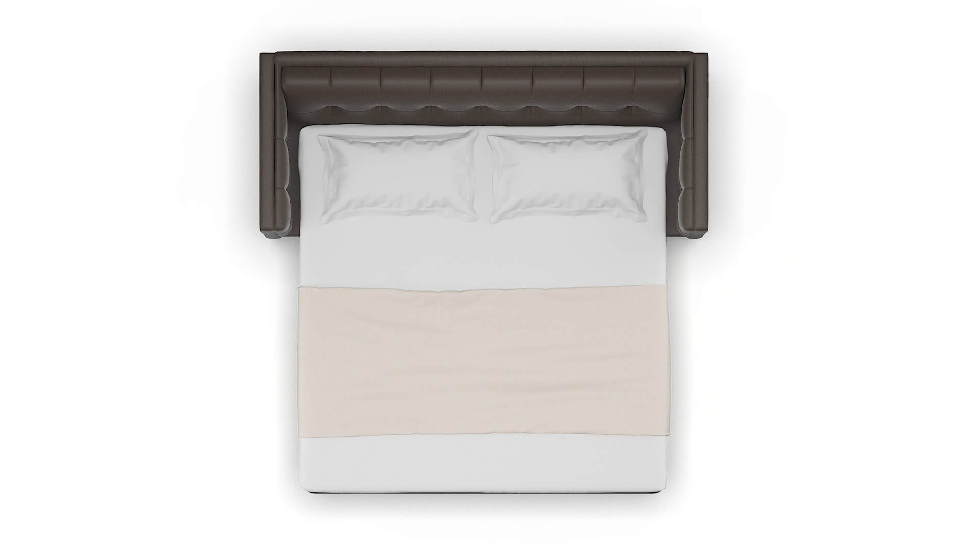 Messina Cosmo Chocolate Sofa Sleeper Espresso legs 3