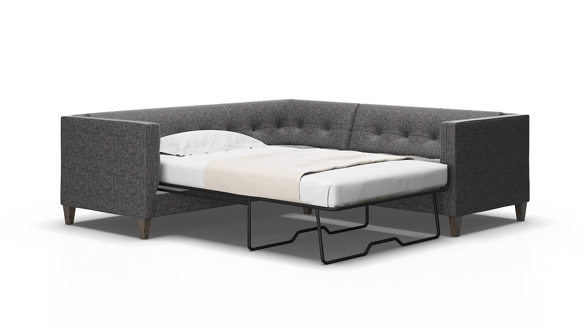 Messina Curious eclipse Sectional sleeper Espresso Legs  2