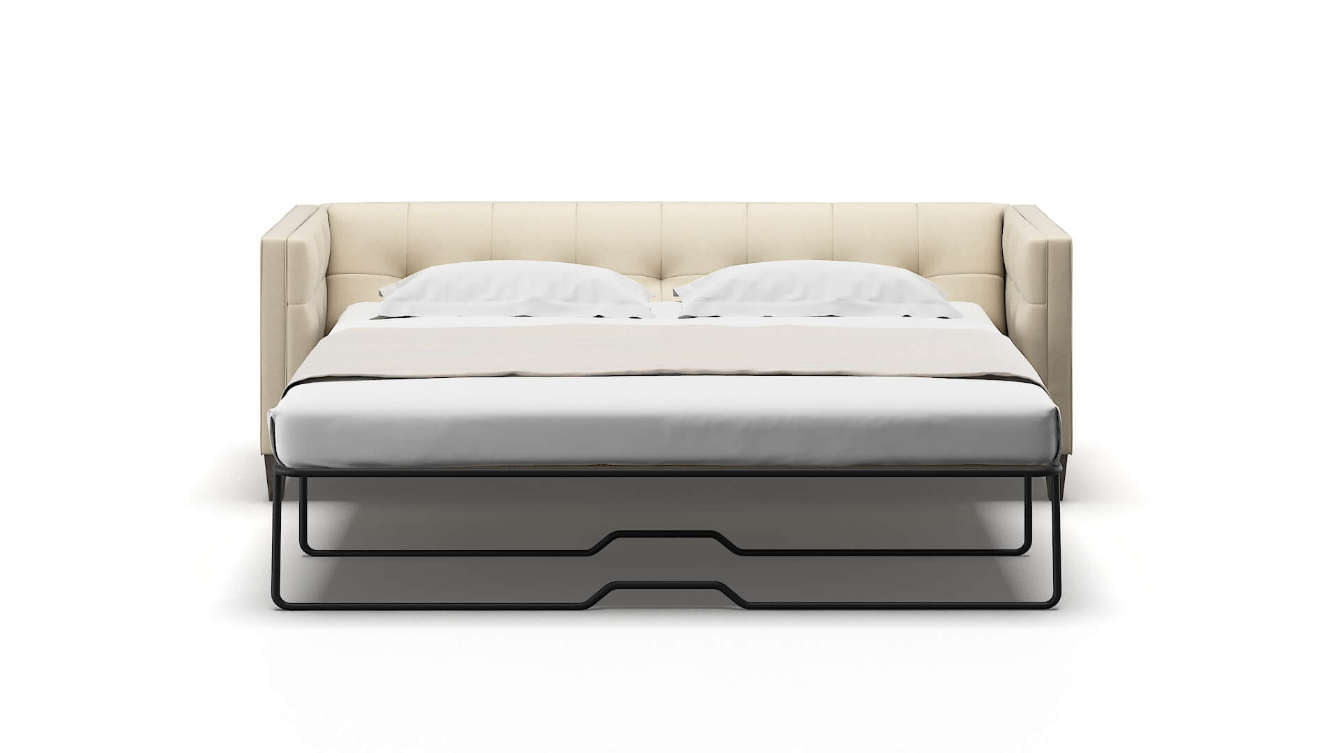 Messina Dream_d Almond Sofa Sleeper Espresso legs 1