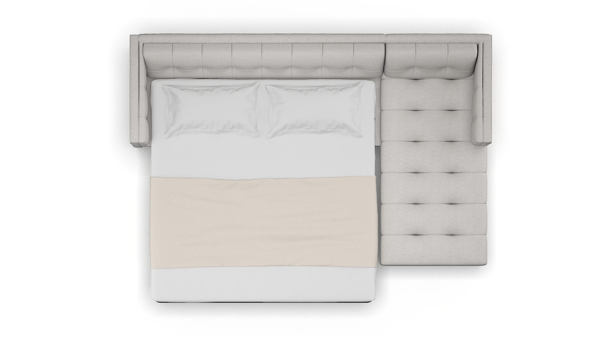 Messina Dream_d Sterling Panel Sleeper Espresso legs 3