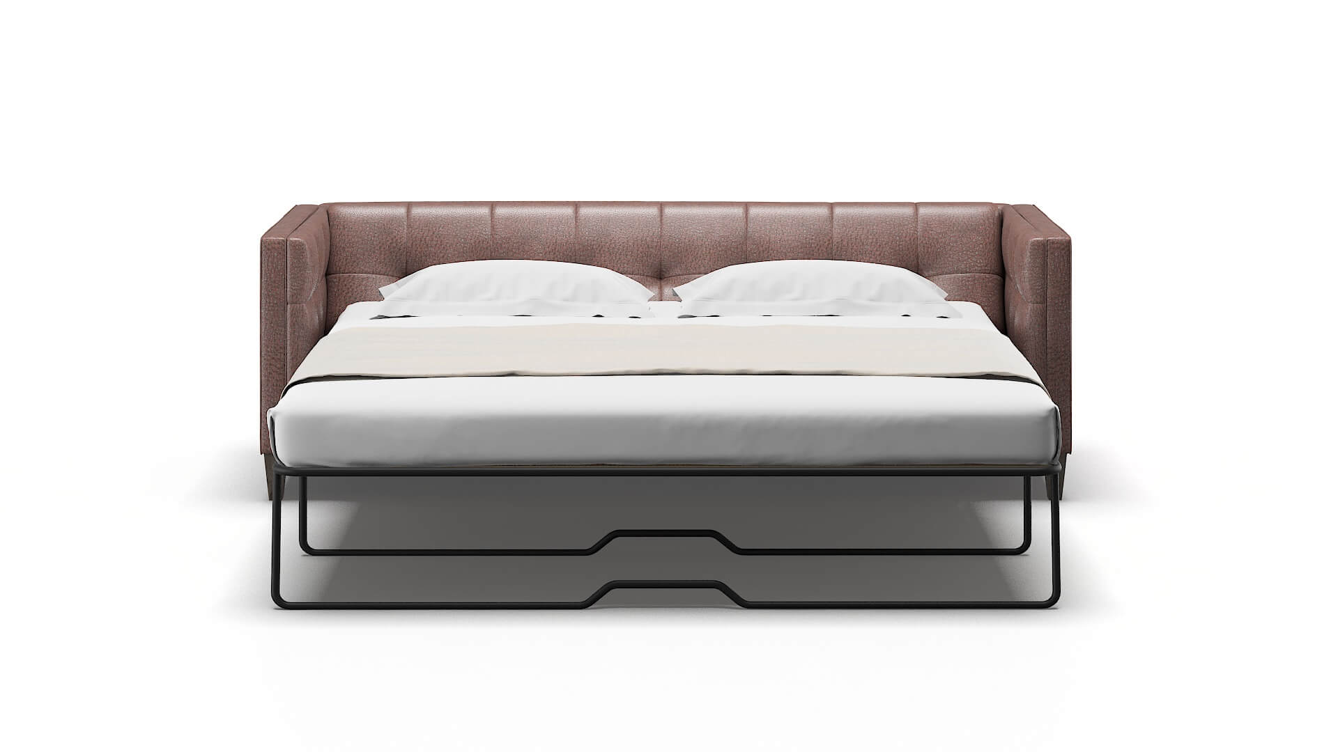 Messina Ford Brown Sofa Sleeper Espresso legs 1