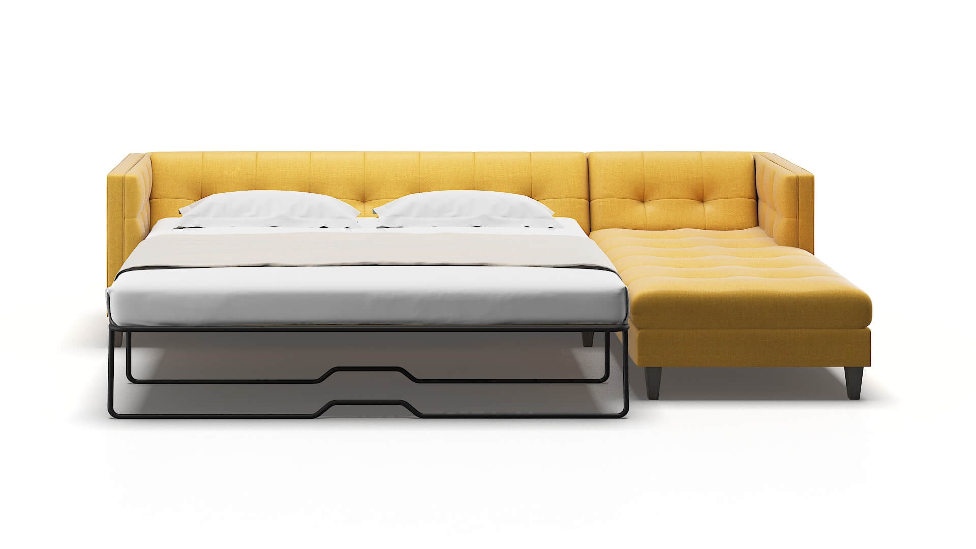 Messina Glee Aglow Panel Sleeper Espresso legs 1