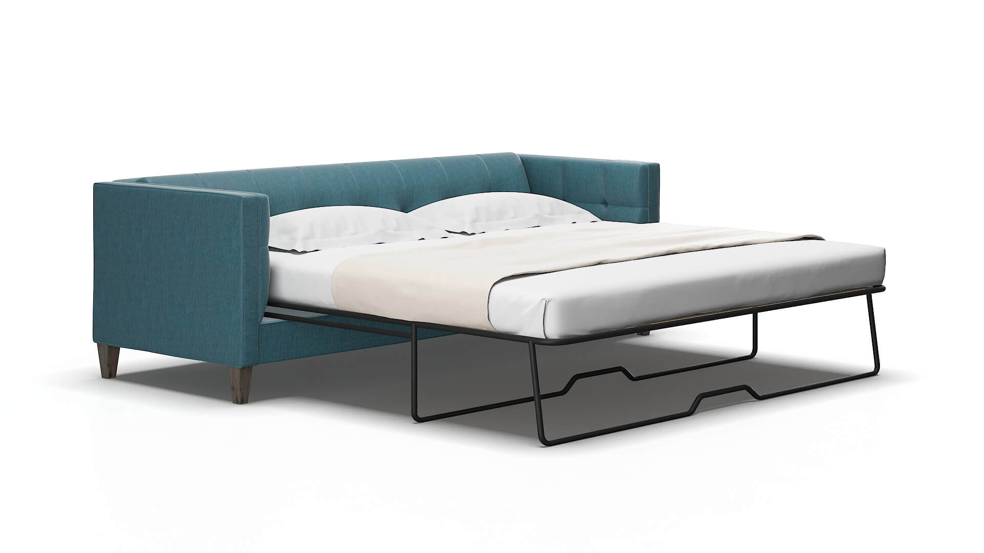 Messina Hepburn Teal Sofa Sleeper 2