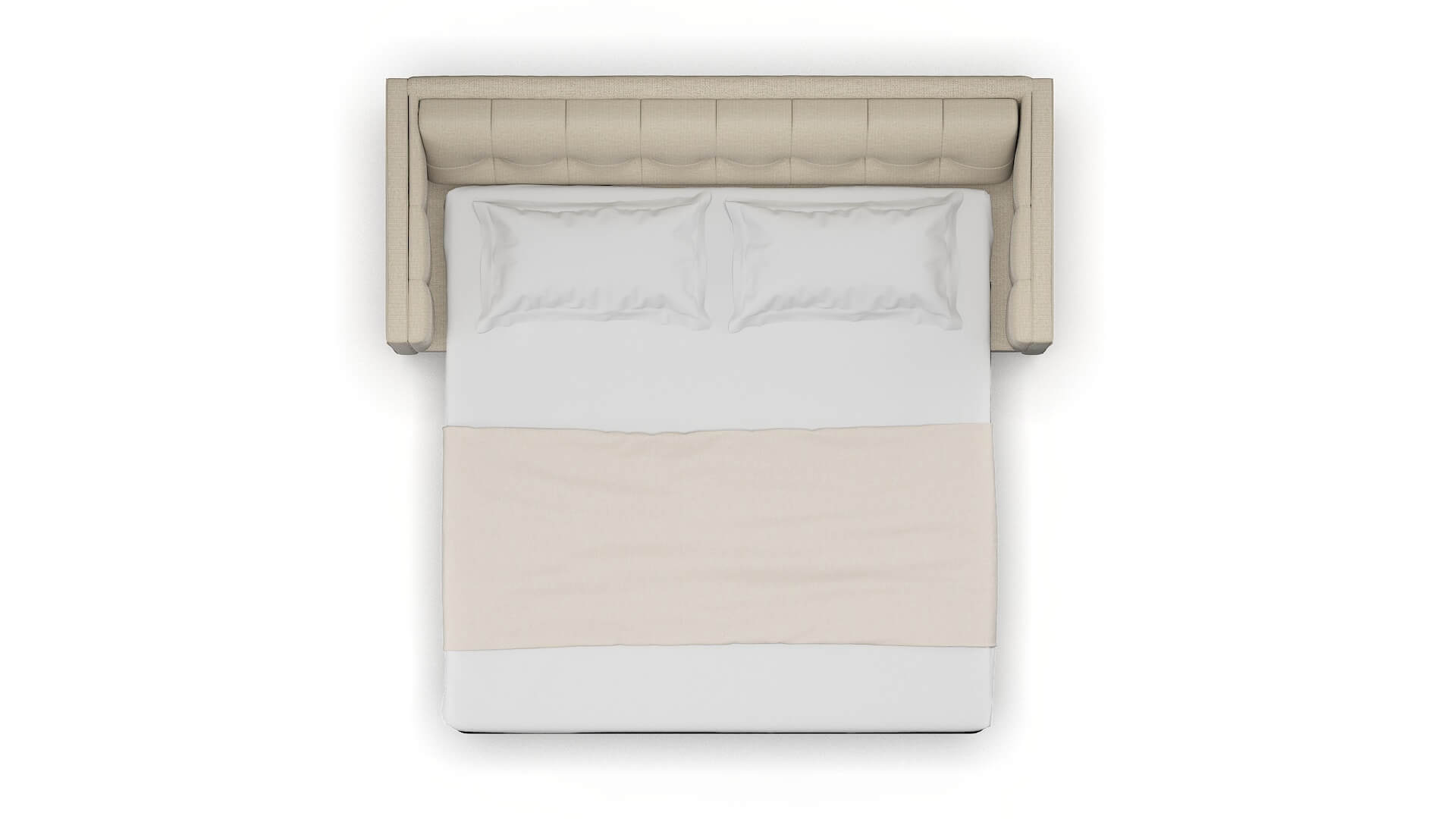 Messina Insight Barley Sofa Sleeper Espresso legs 3