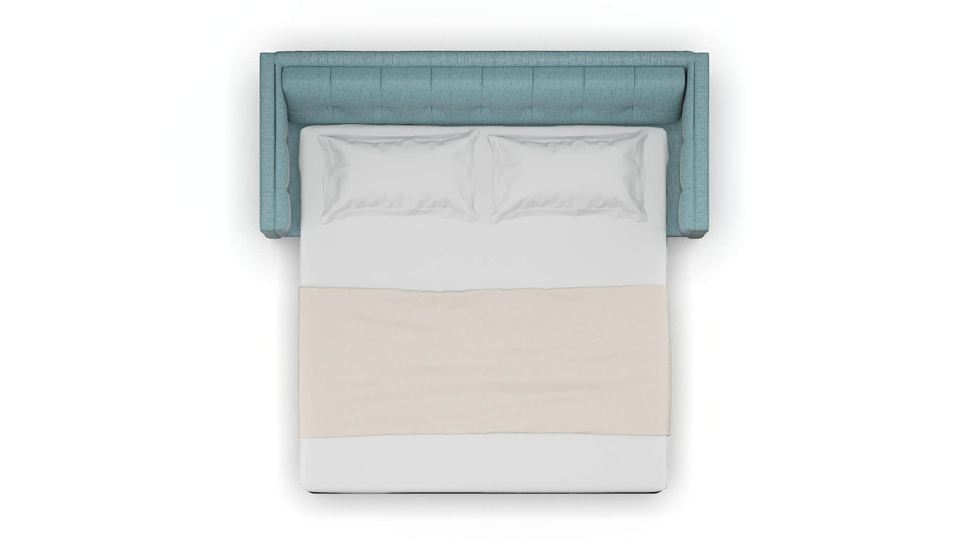 Messina Insight Peacock Sofa Sleeper Espresso legs 3