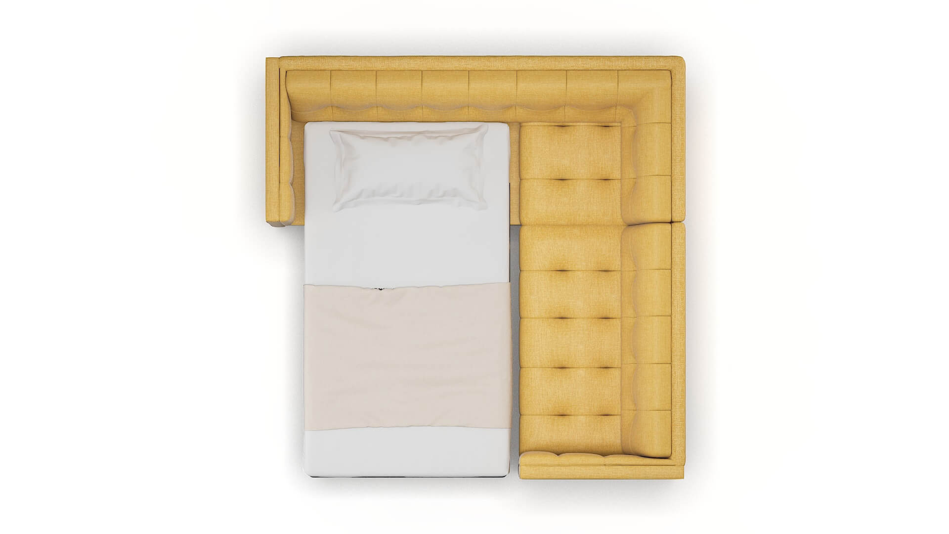 Messina Jade 400 Sectional Sleeper Espresso legs 3