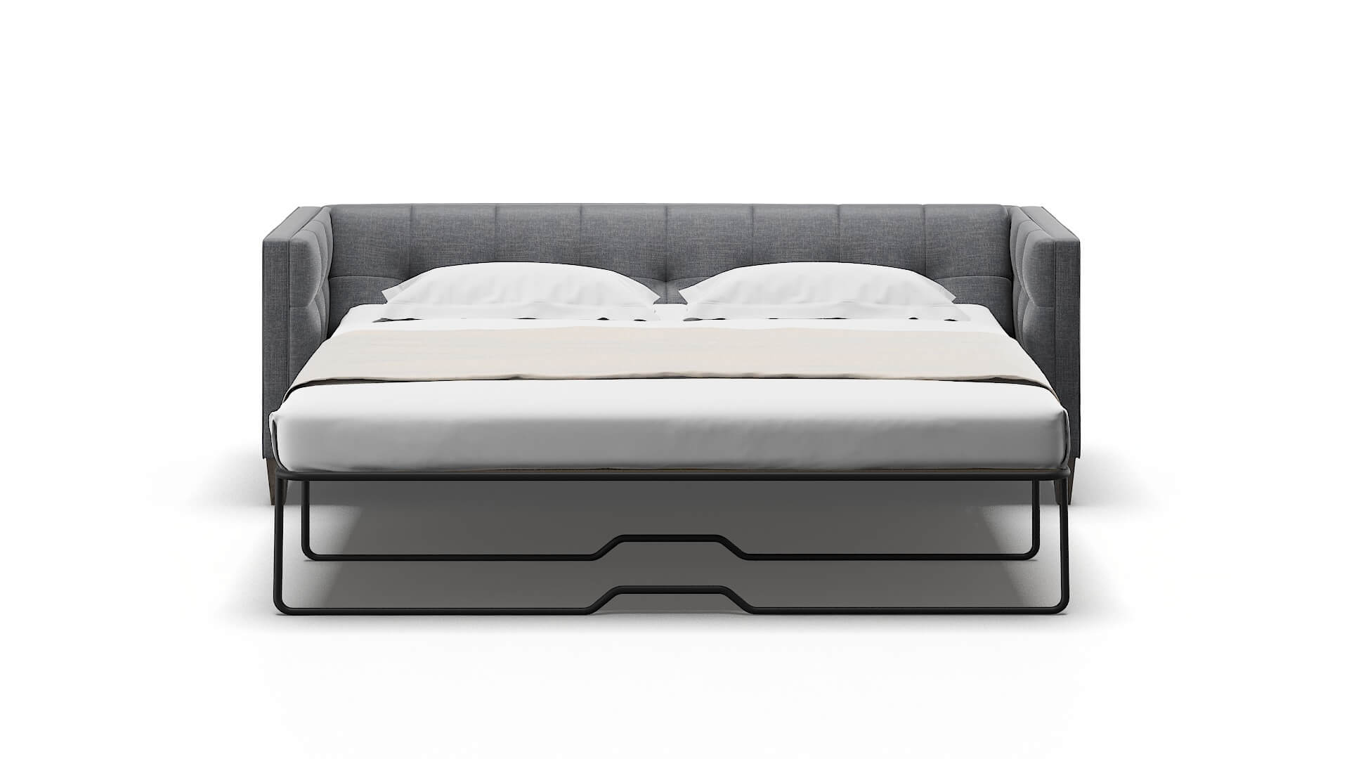 Messina Keylargo Graphite Sofa Sleeper Espresso legs 1