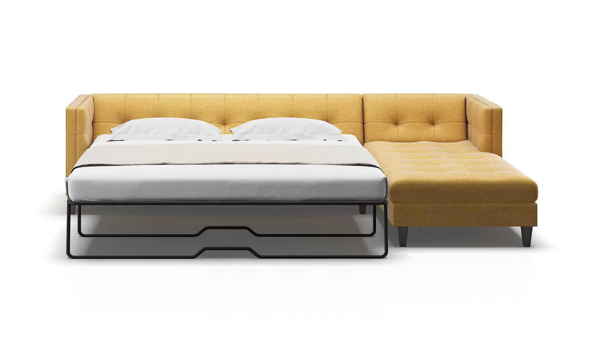 Messina Keylargo Honey Panel Sleeper Espresso legs 1