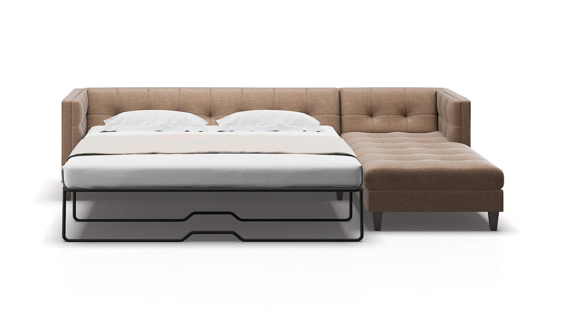 Messina Keylargo Mink Panel Sleeper Espresso legs 1