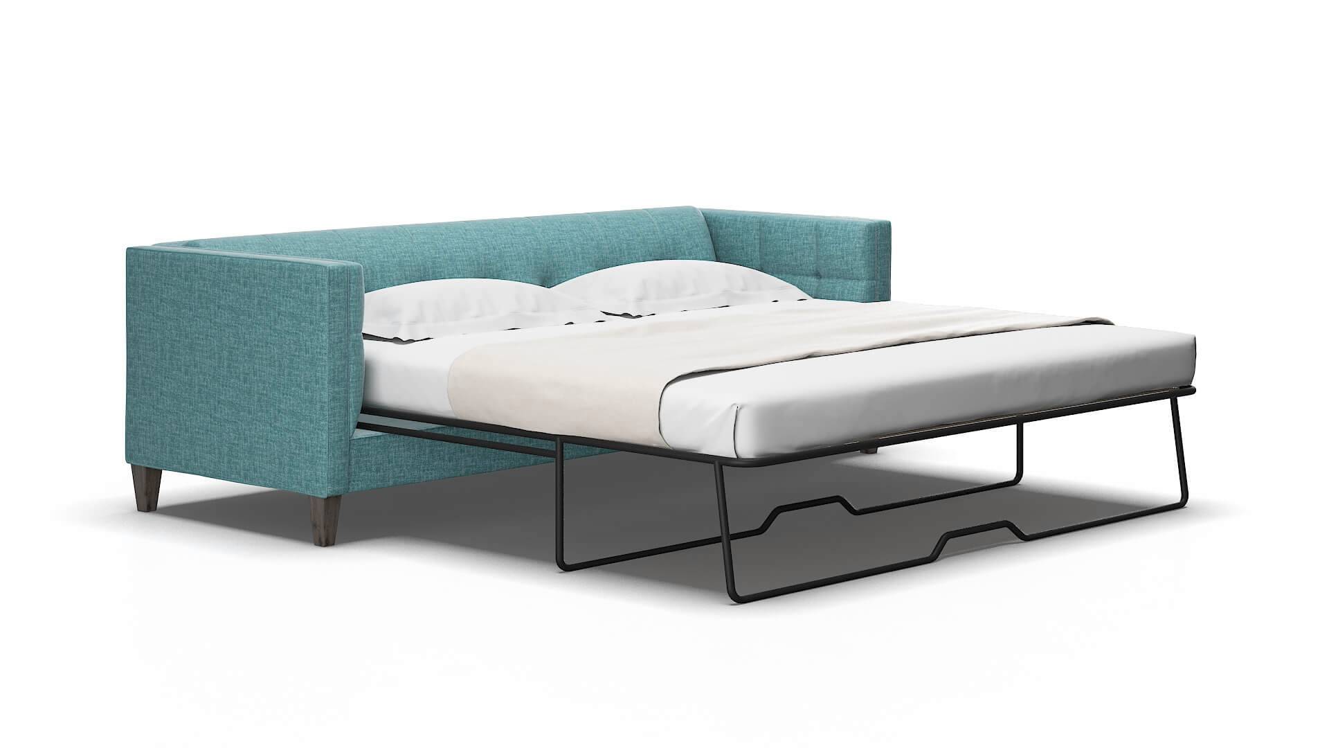 Messina Keylargo zenithteal Sofa sleeper Espresso Legs  2