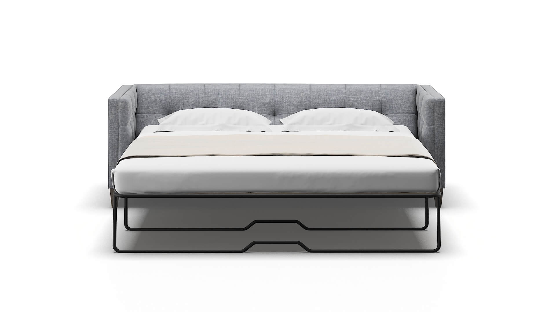 Messina Lana Ash Sofa Sleeper Espresso legs 1