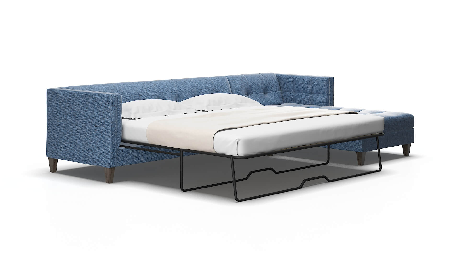 Messina Leslie Indigo Panel Sleeper espresso legs 2