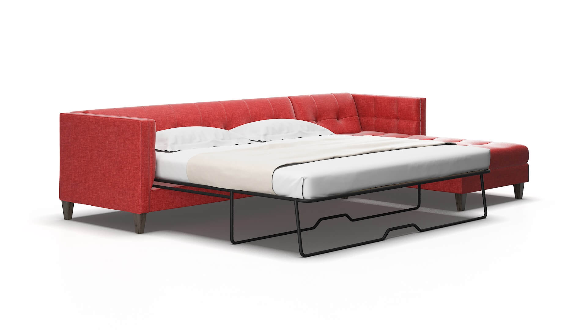 Messina Leslie poppy Panel sleeper Espresso Legs  2