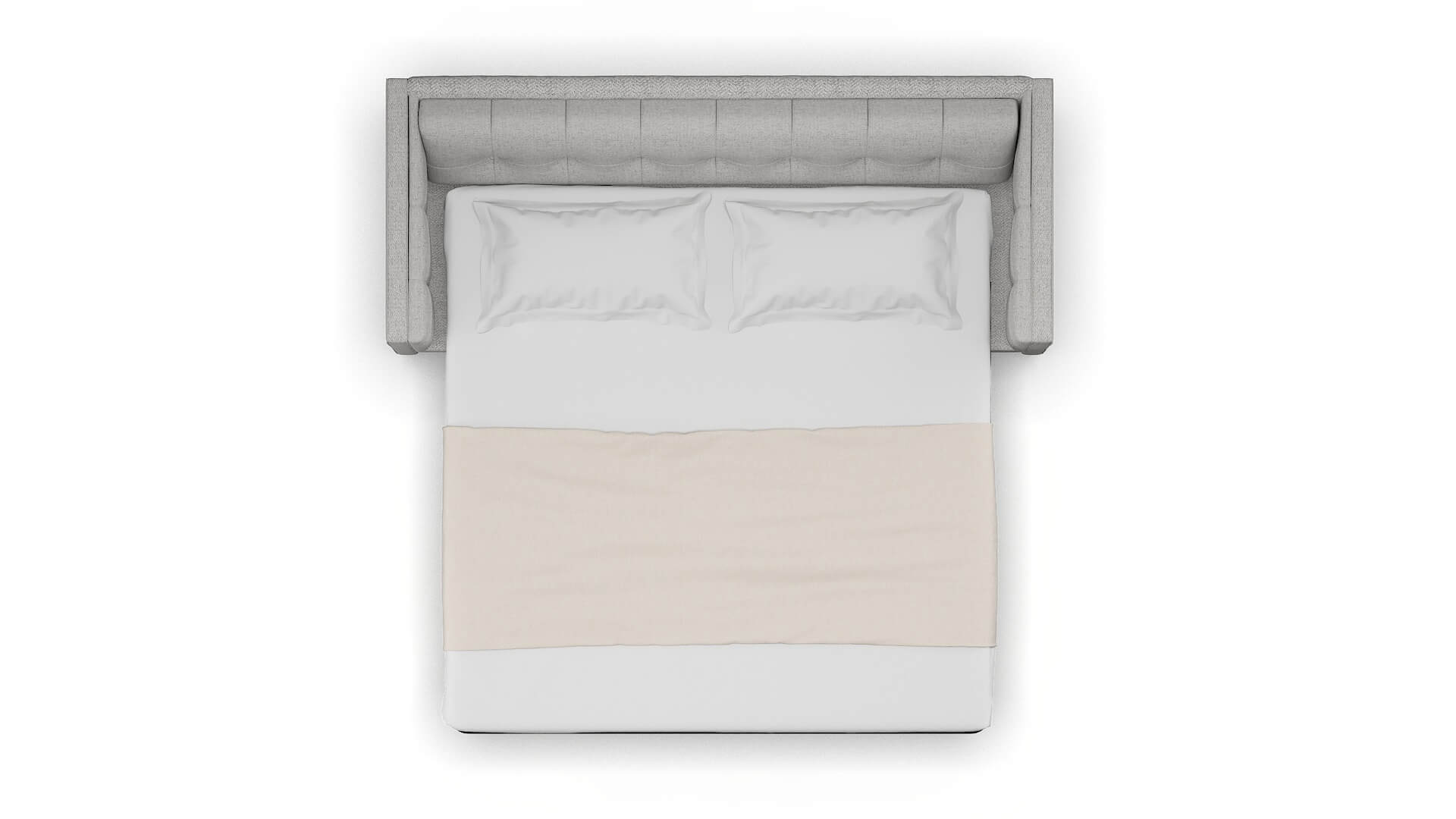 Messina Malibu Dove Sofa Sleeper Espresso legs 3